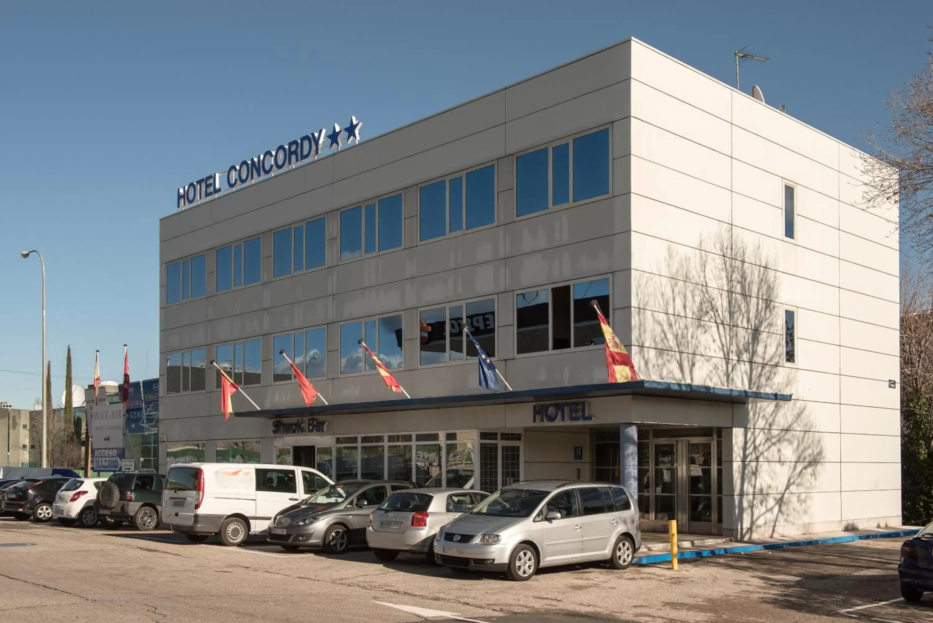 Property Building in Hotel Concordy Property Building in Hotel Concordy