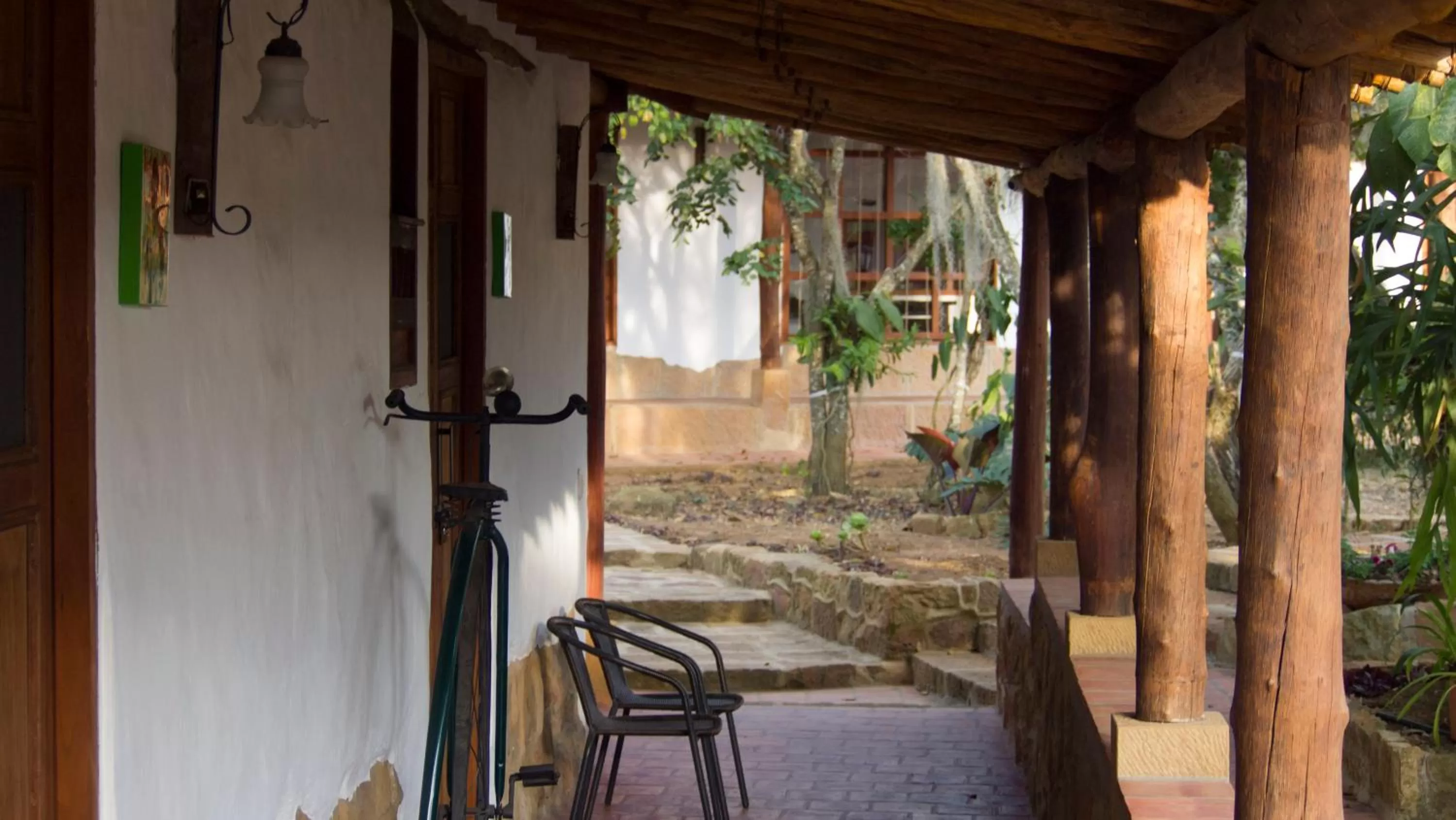 Photo of the whole room in Hotel Buenosaires Barichara