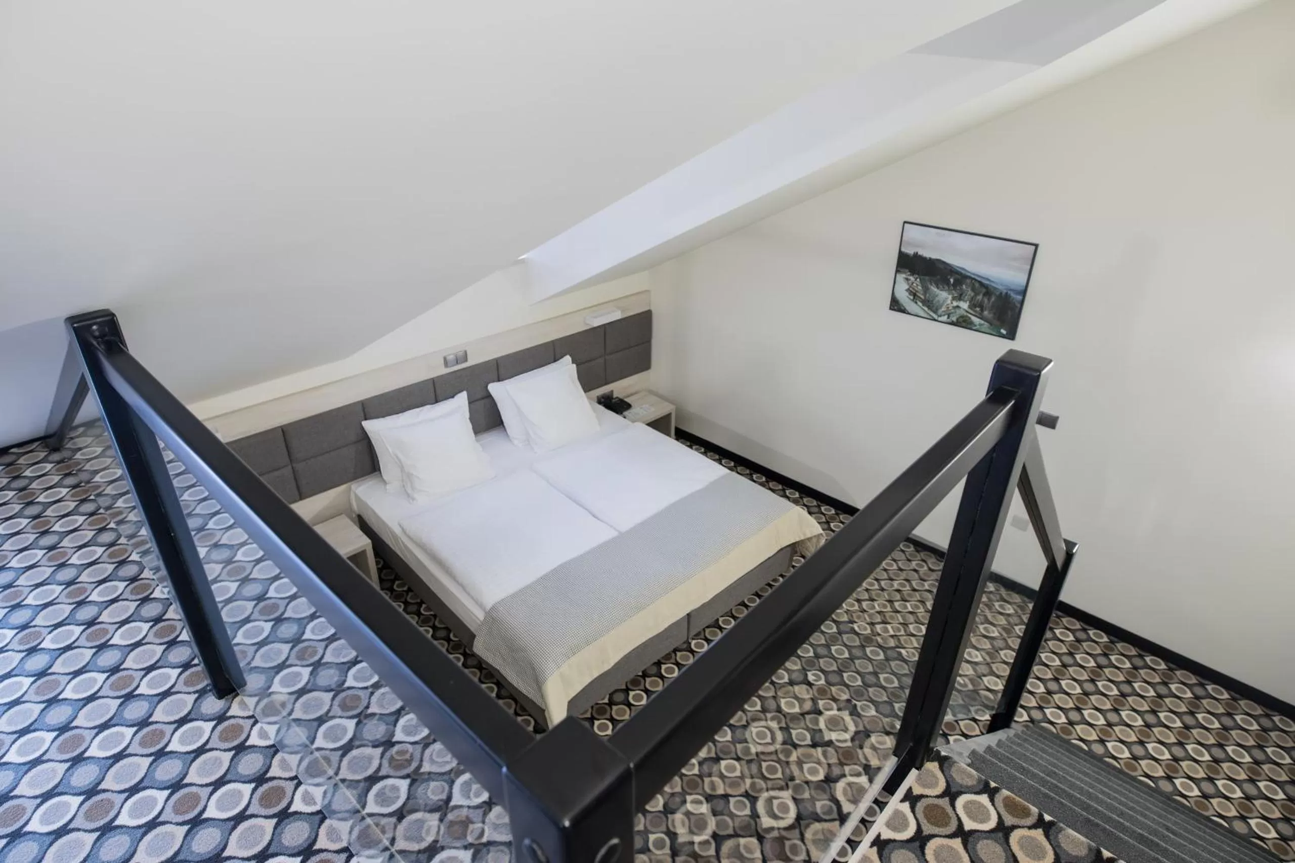 Bed in Hotel Restauracja Piwnica Rycerska