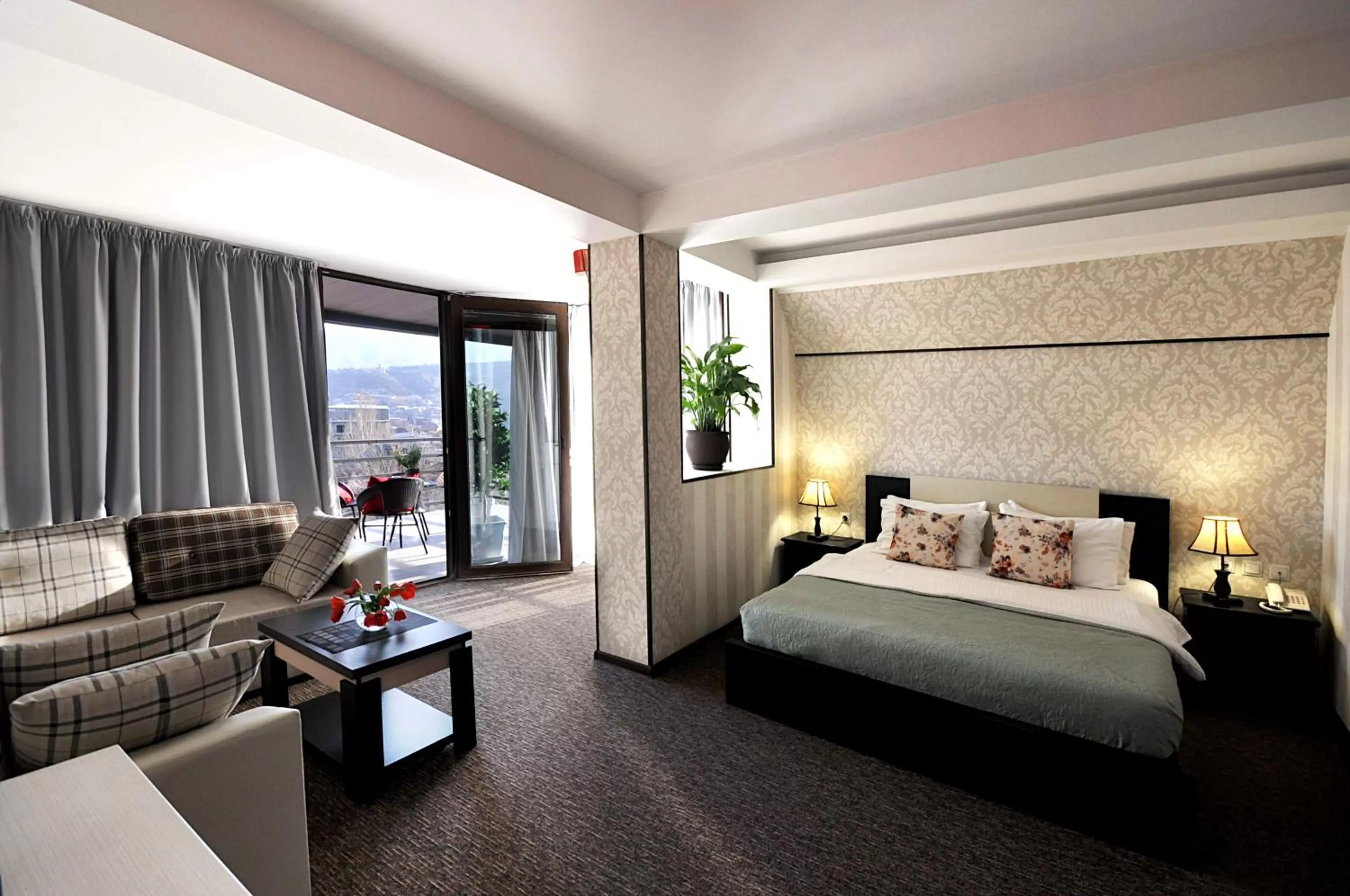 Photo of the whole room, Bed in Light House Old City