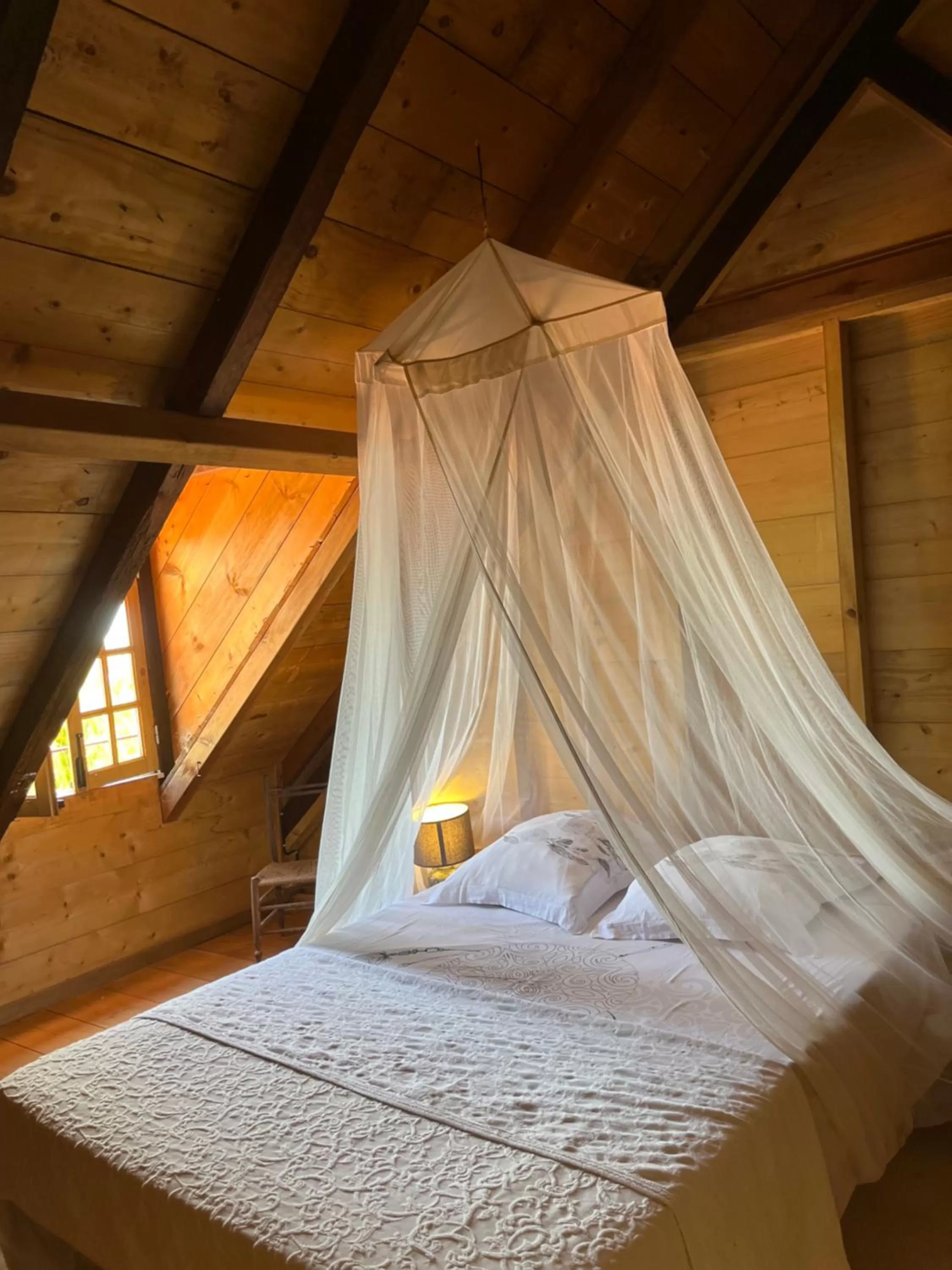 Bed in Habitation La Reine du Camp Chambres d'Hôtes