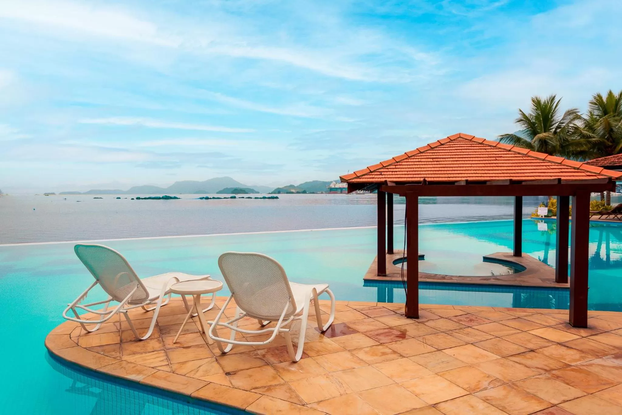 Swimming pool in Hotel Nacional Inn Angra dos Reis