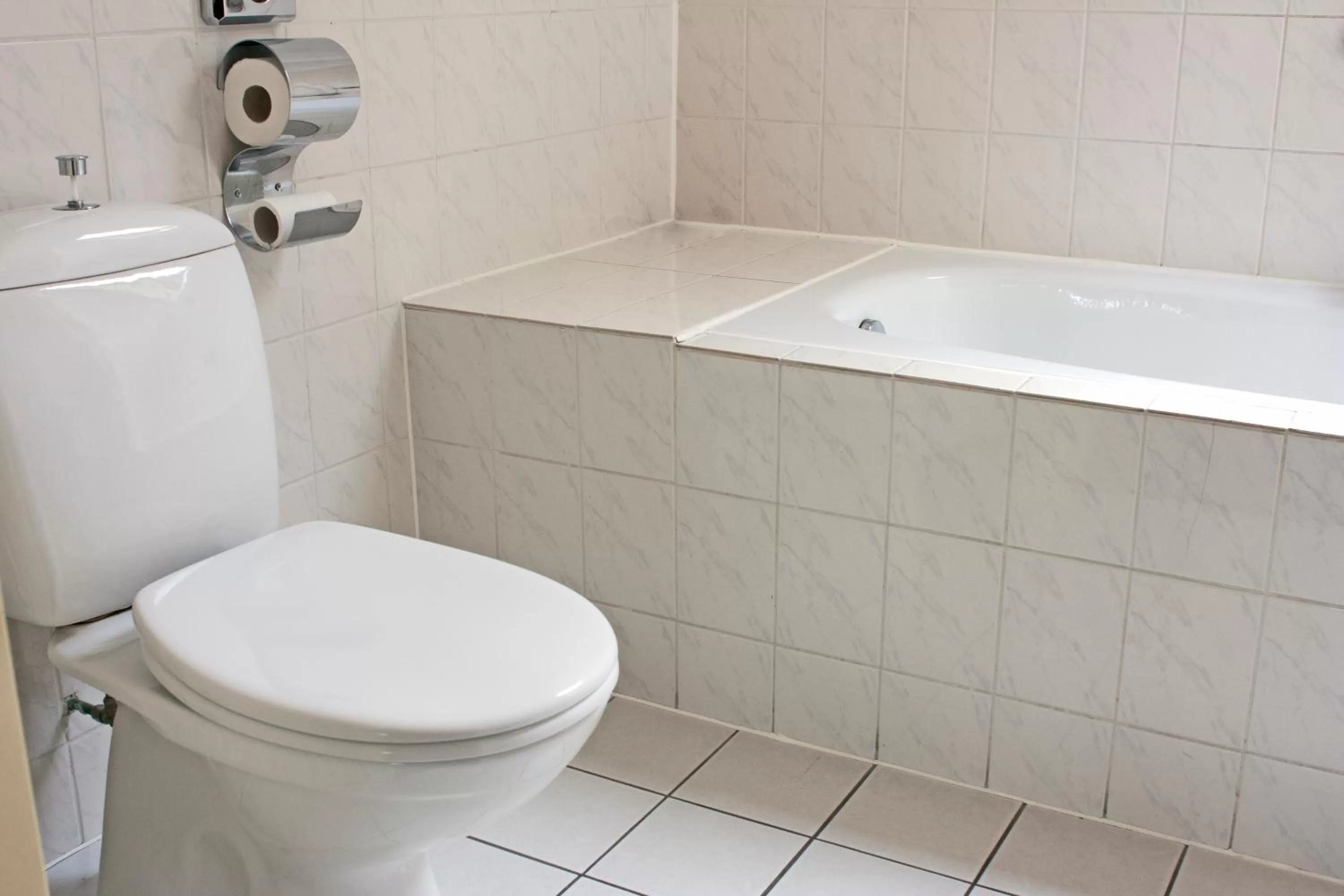 Bathroom in Hotel Prins Hendrik