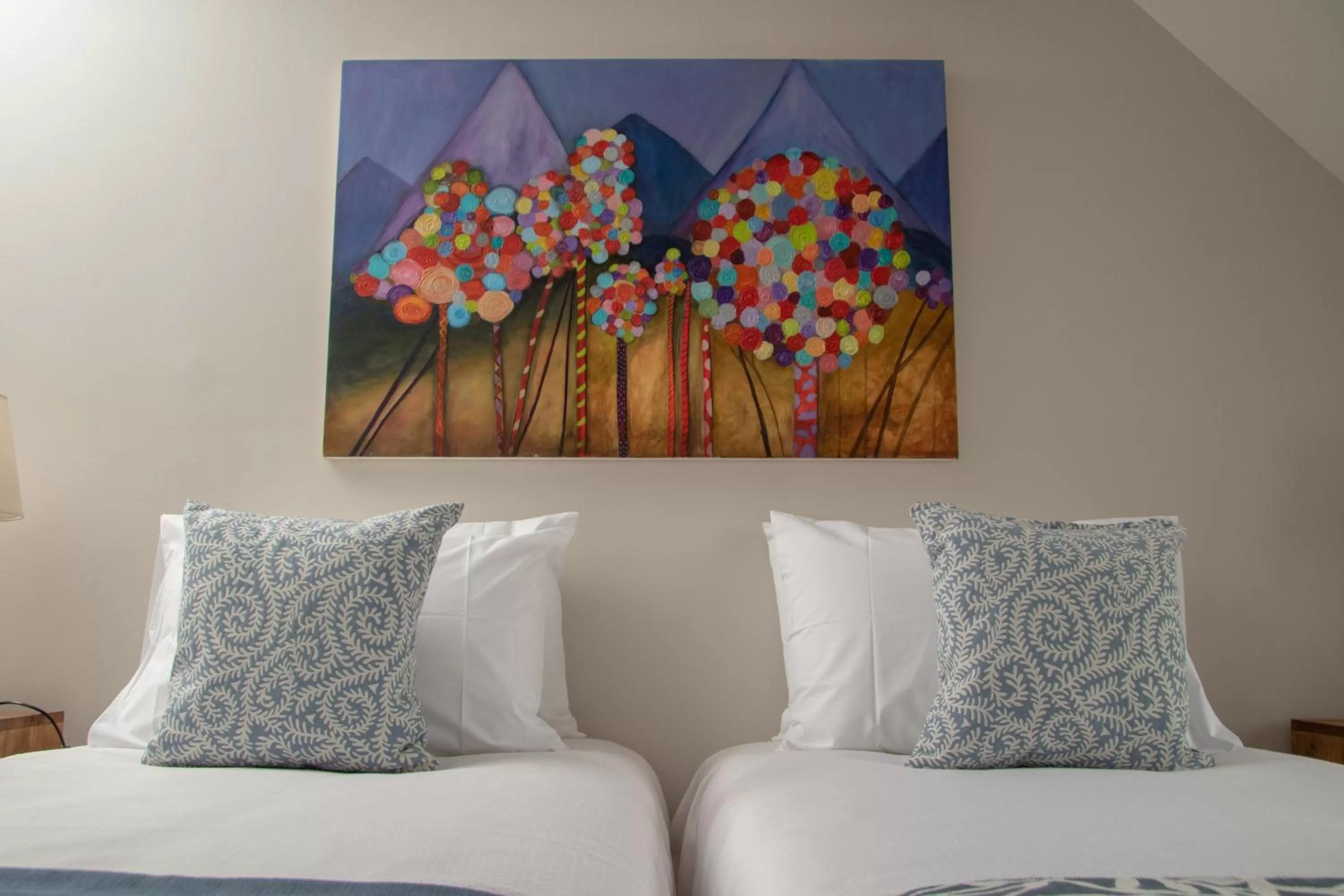 Bed in Hotel Casa Marron