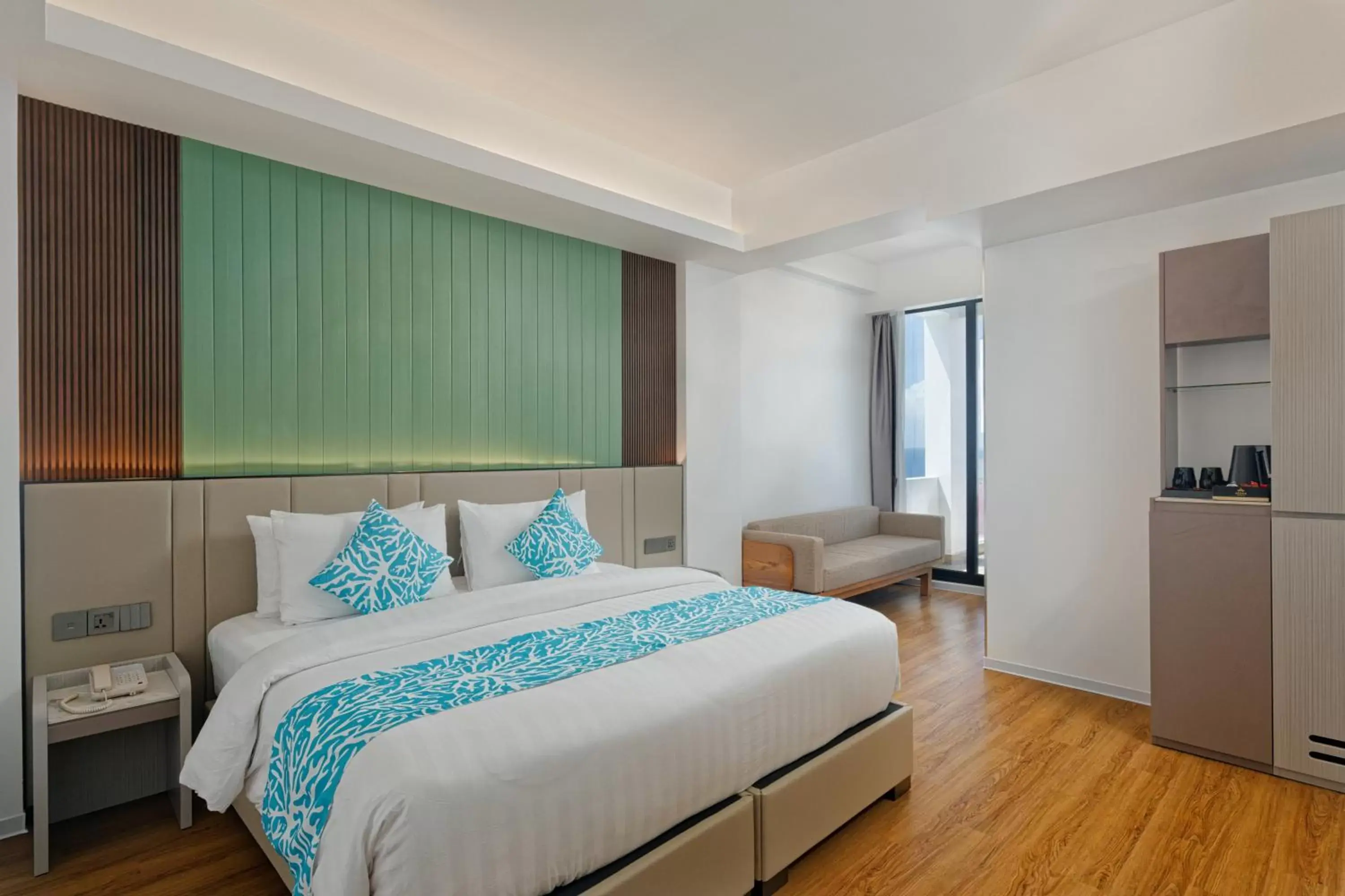 Standard Deluxe Room with Balcony in Arena Beach Hotel Standard Deluxe Room with Balcony in Arena Beach Hotel