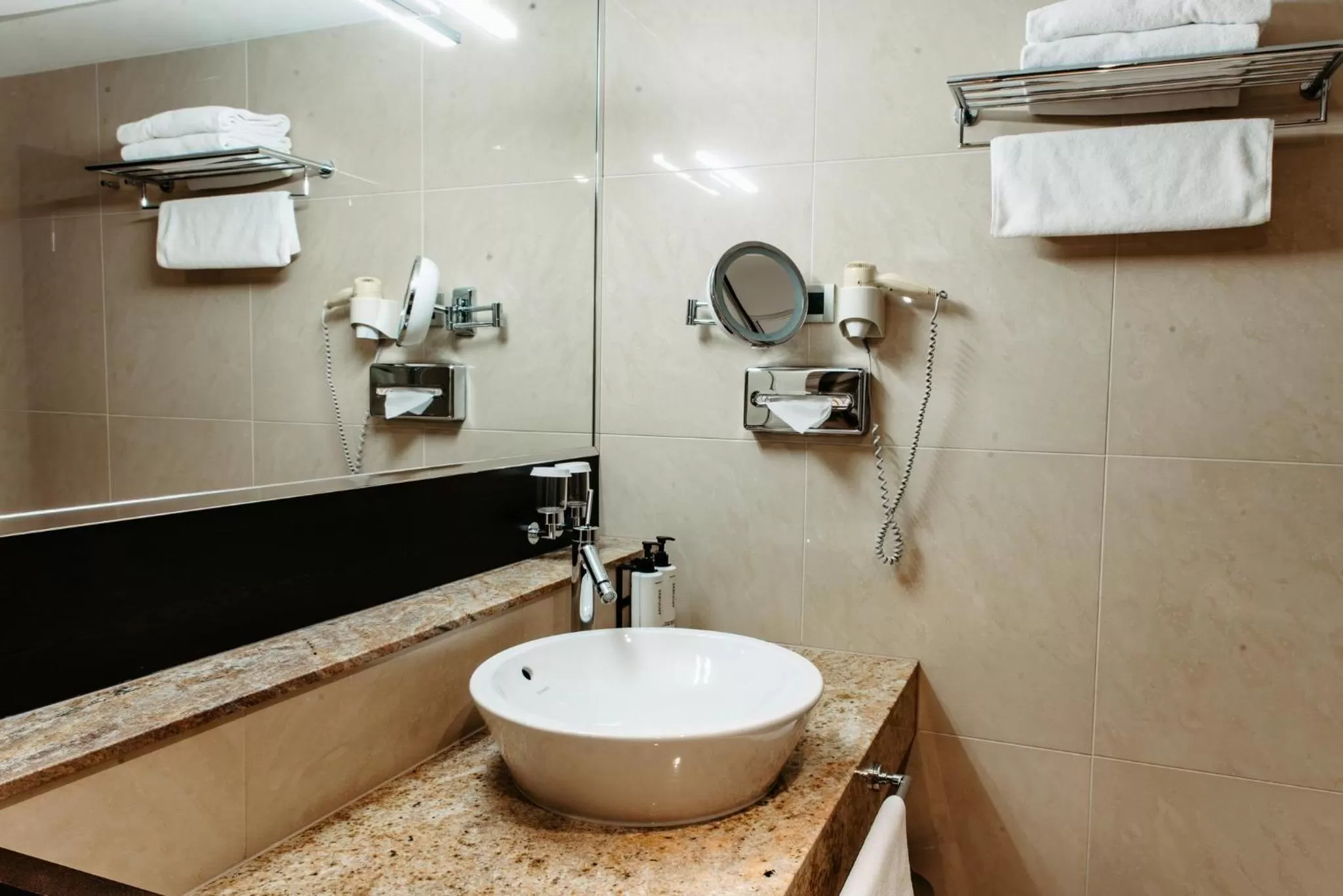 Bathroom in Crowne Plaza Bratislava by IHG
