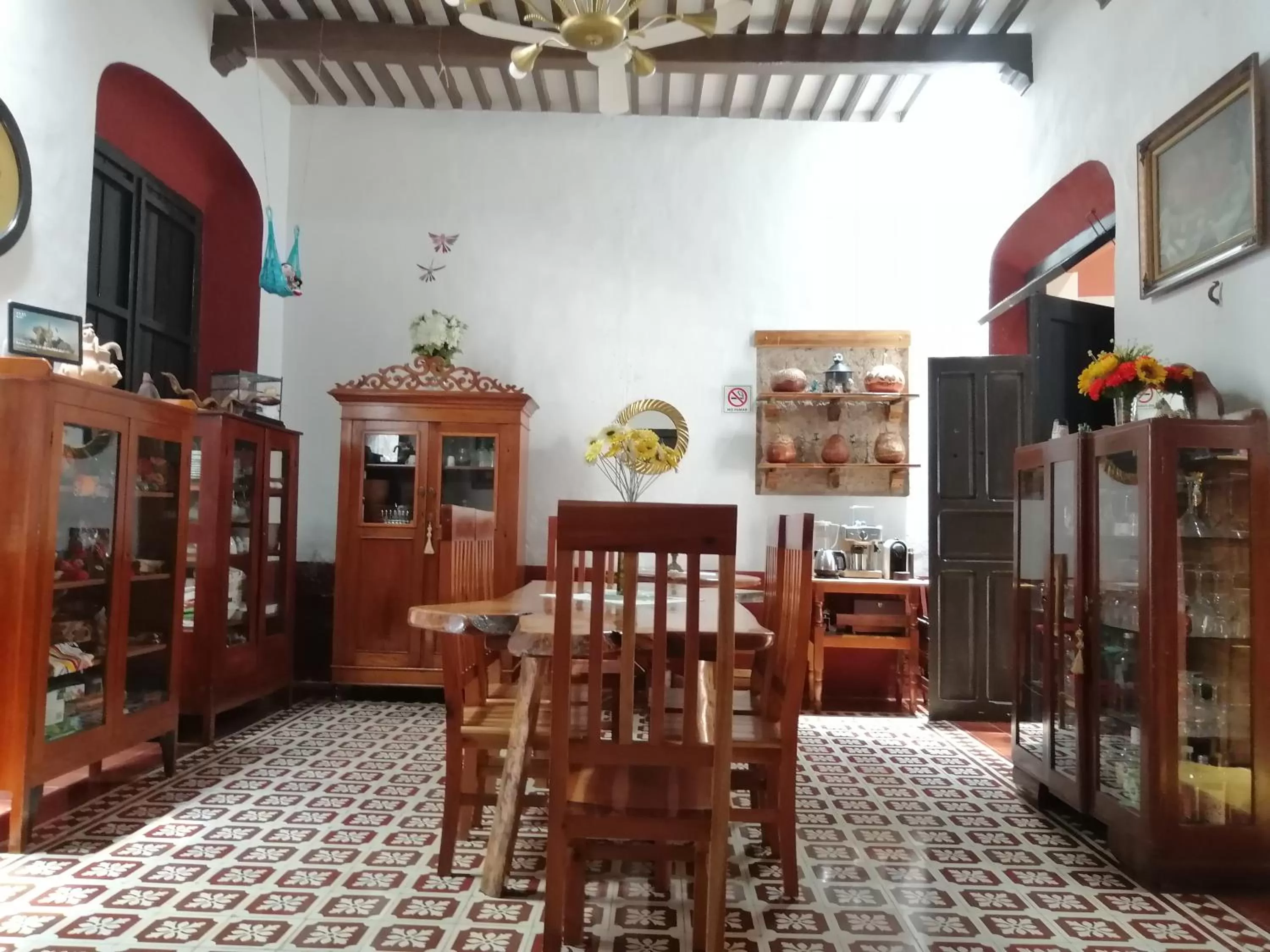 Dining area in Casa de Zari