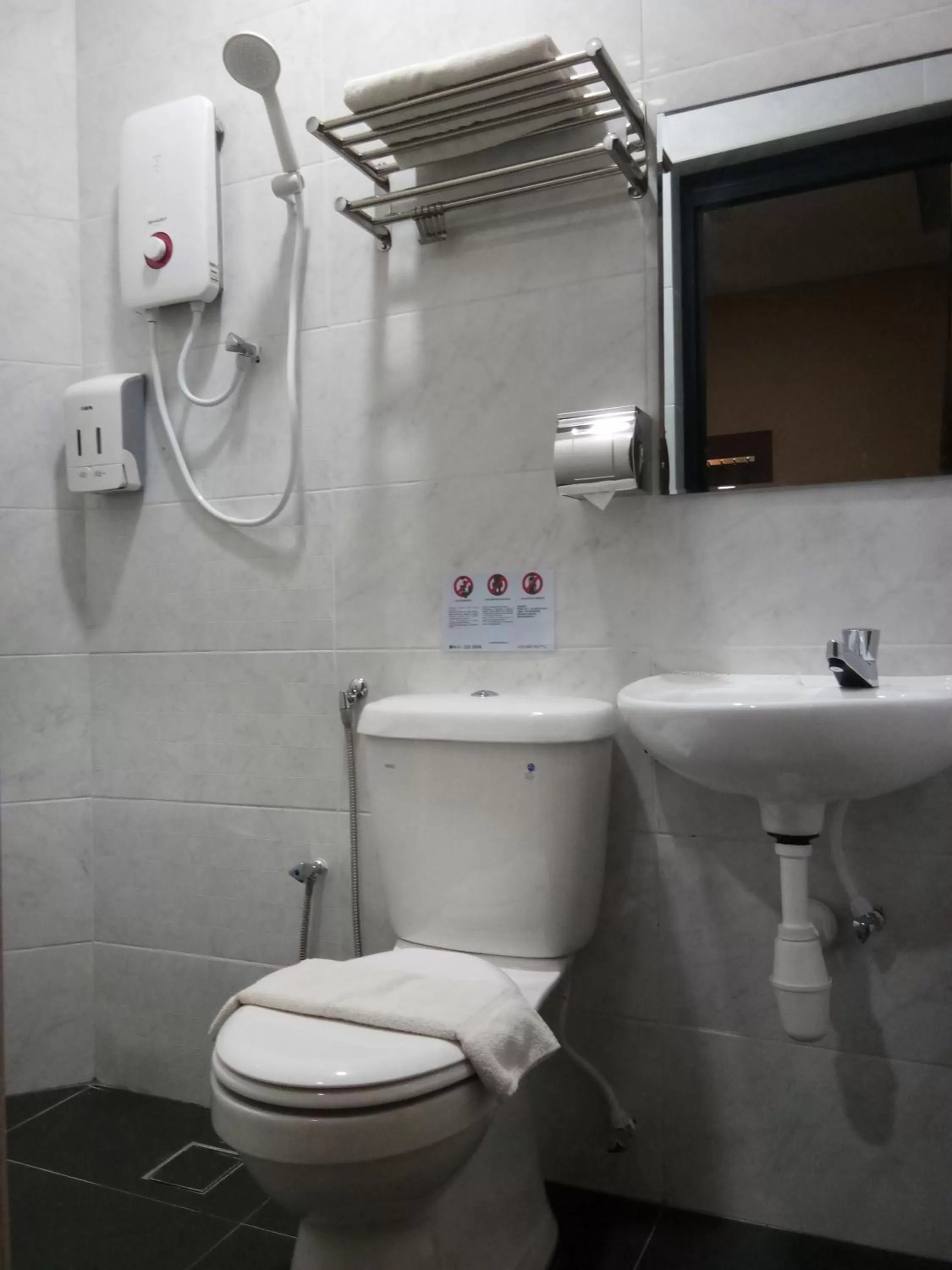 Bathroom in Asiago Hotel