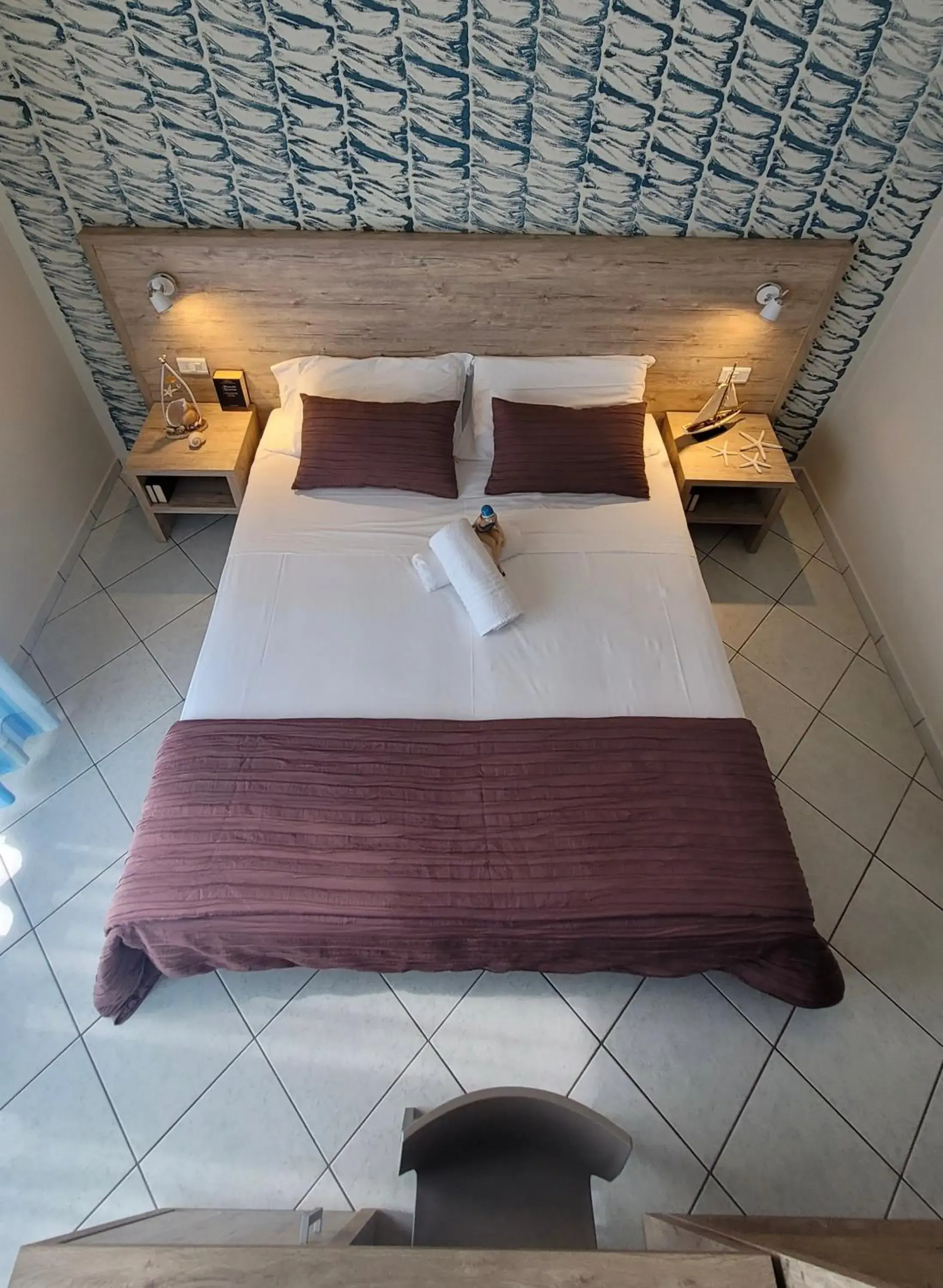 Double Room with Balcony in Hotel Adigrat Riccione con Ristorante Double Room with Balcony in Hotel Adigrat Riccione con Ristorante