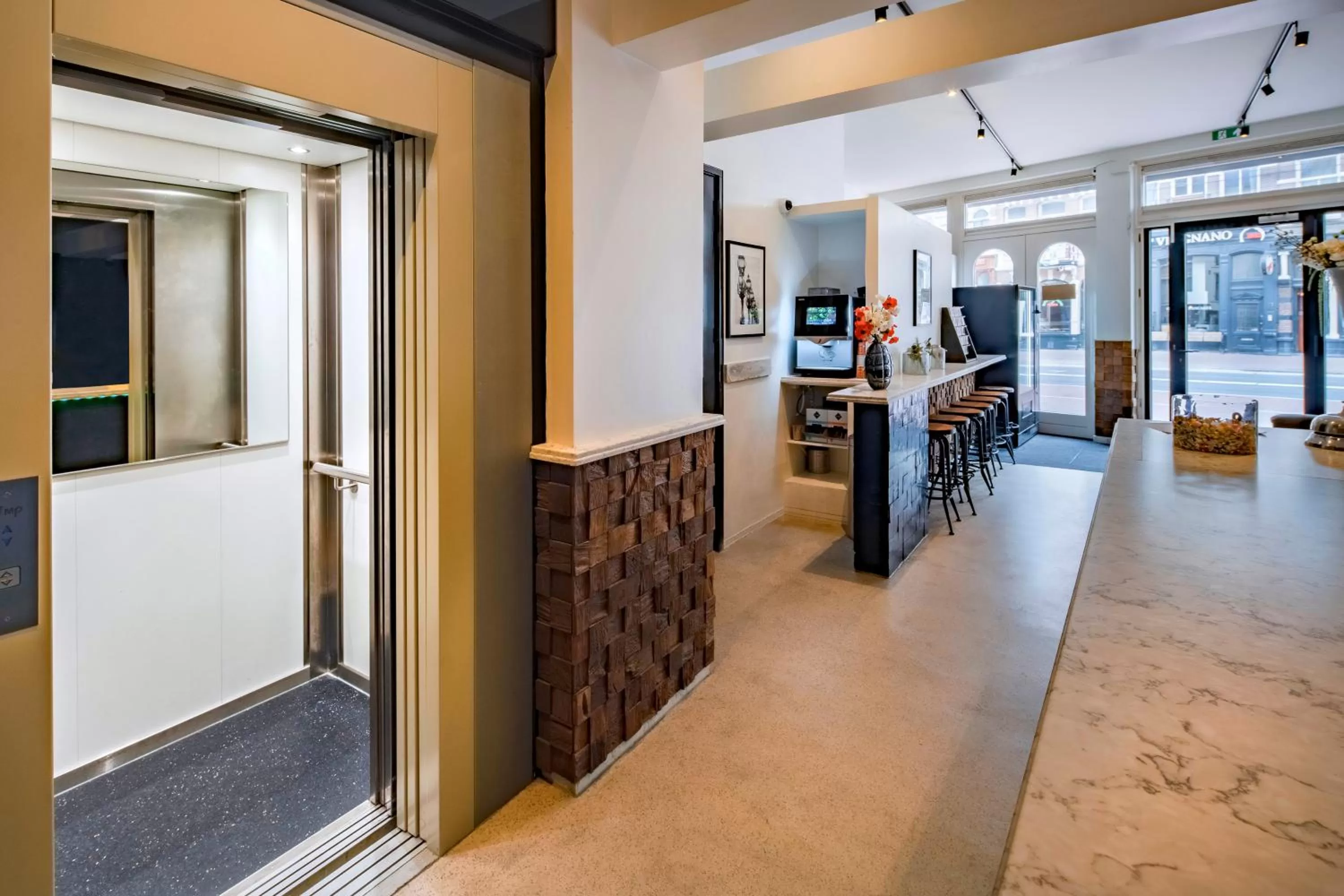 Lobby or reception in Sotel Amsterdam Central Station