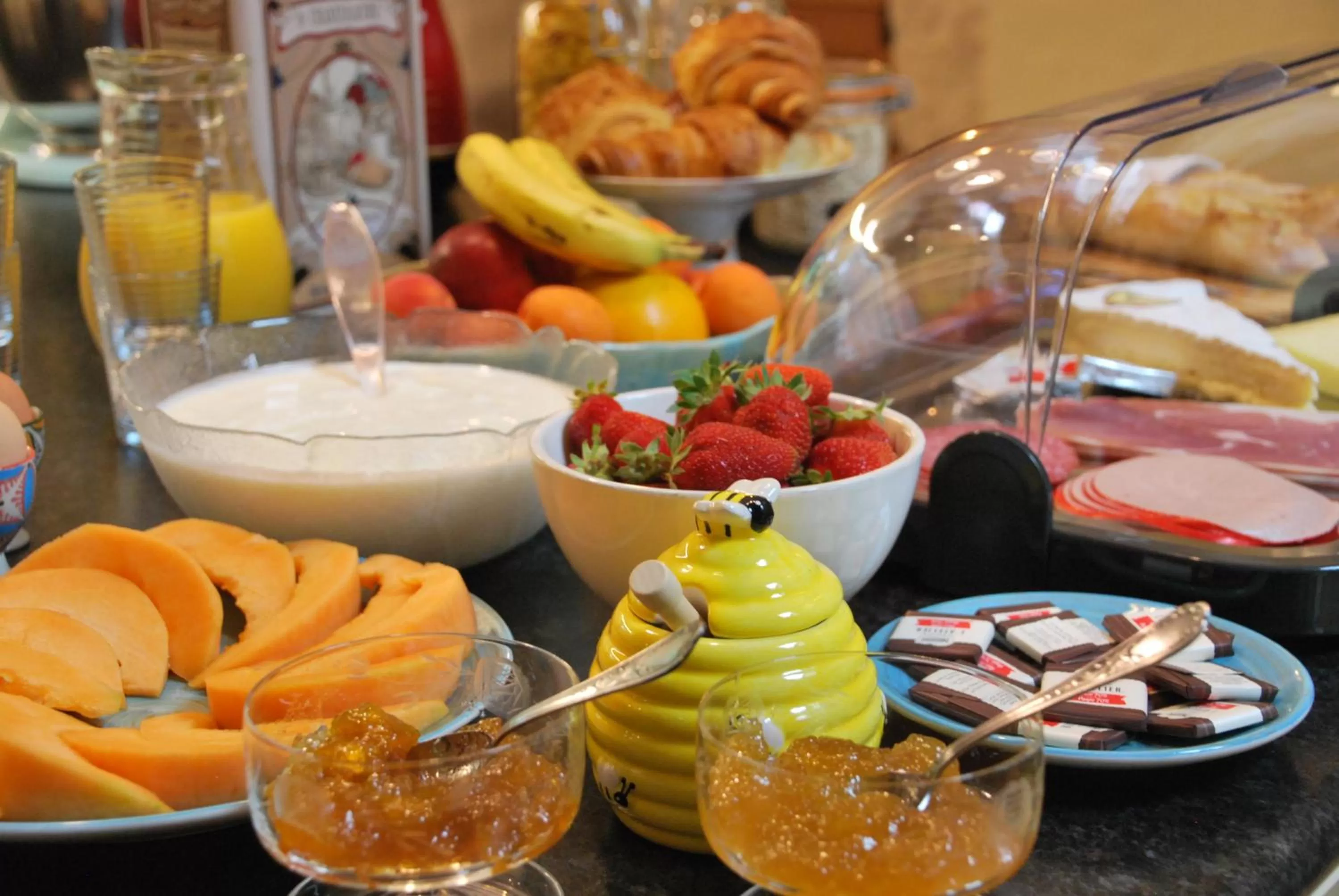 Breakfast in Chambre d'Hôtes Le Moulin Bertrand