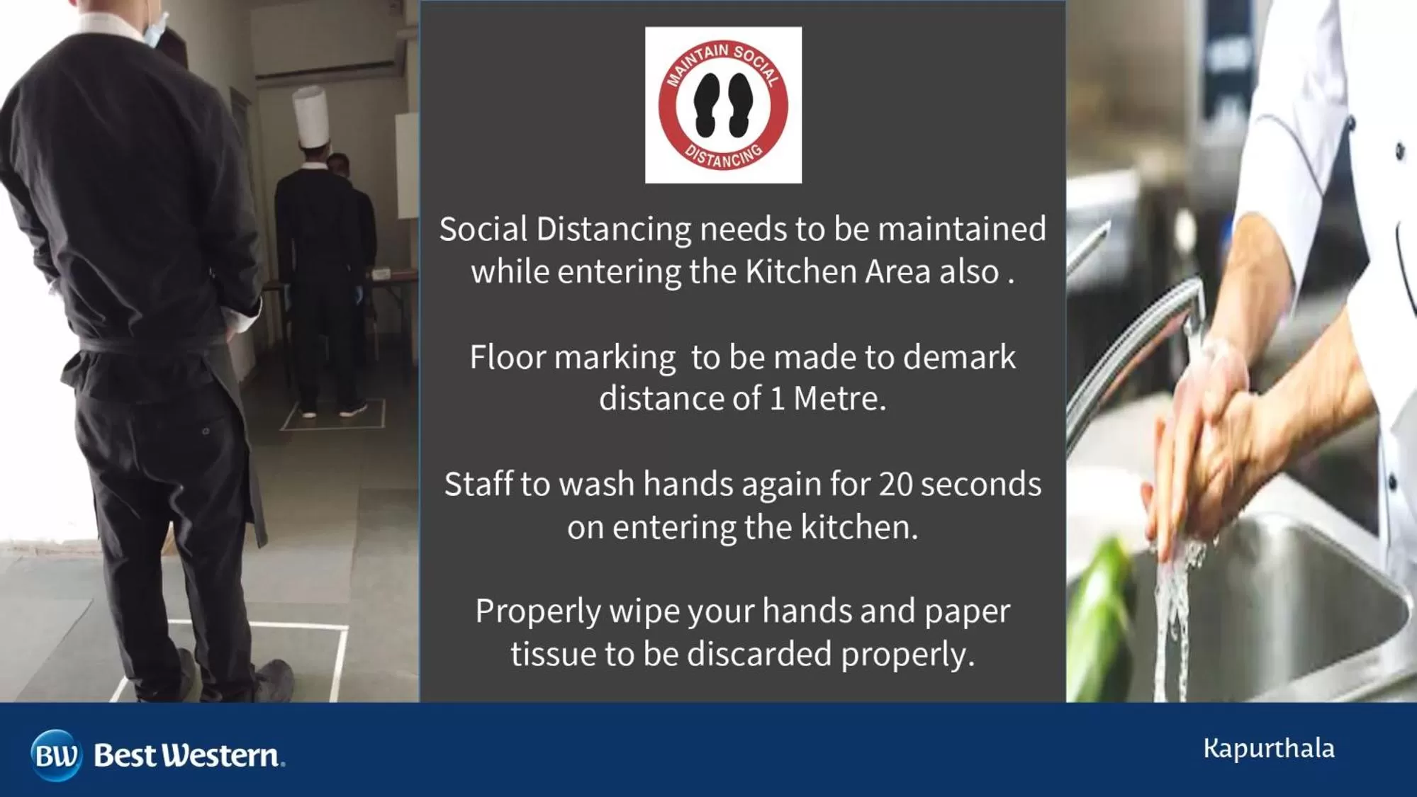 Logo/Certificate/Sign in Best Western Kapurthala