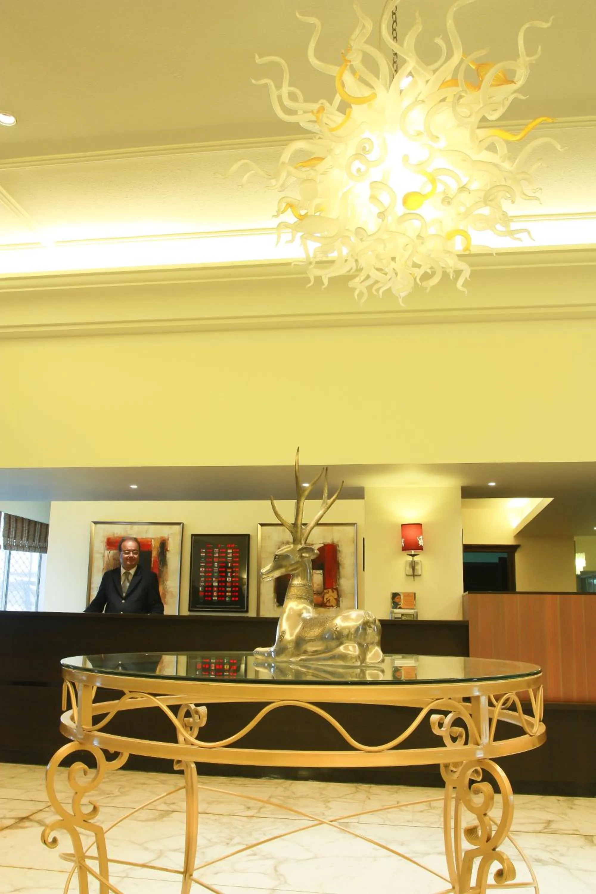 Staff in Grand Palace Hotel