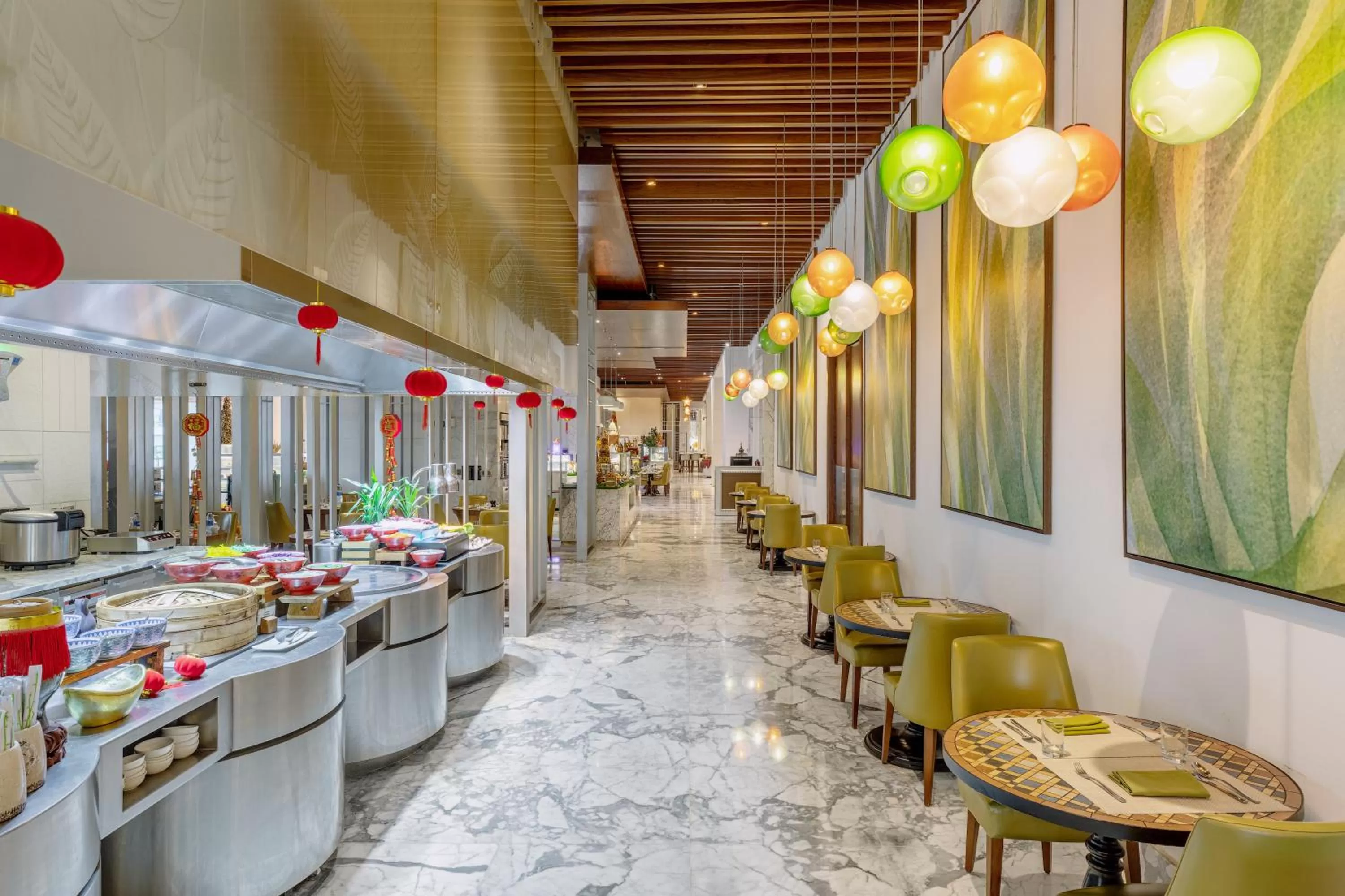 Restaurant/places to eat in Hilton Dubai Al Habtoor City