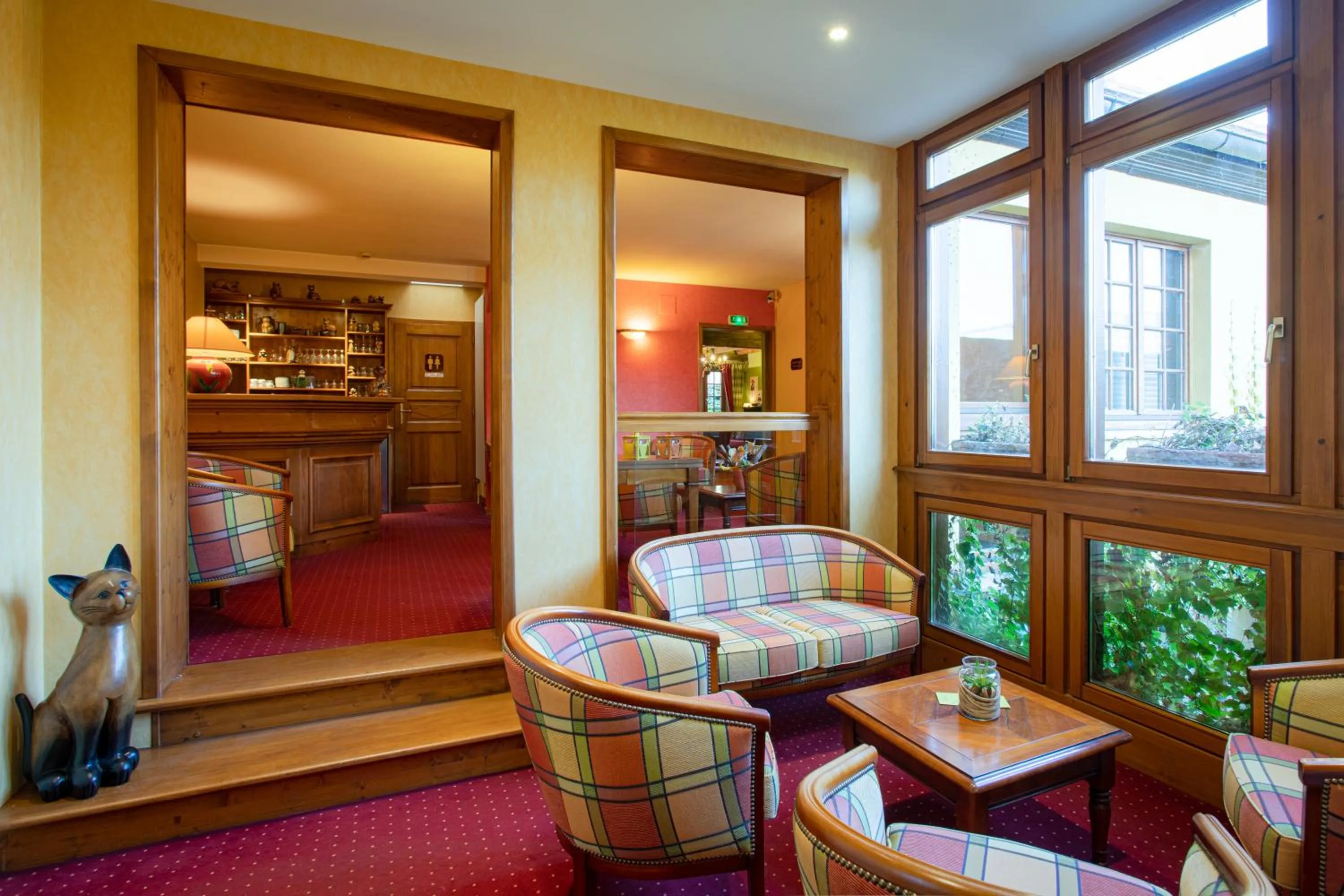 Lounge or bar in L'Abbaye d'Alspach