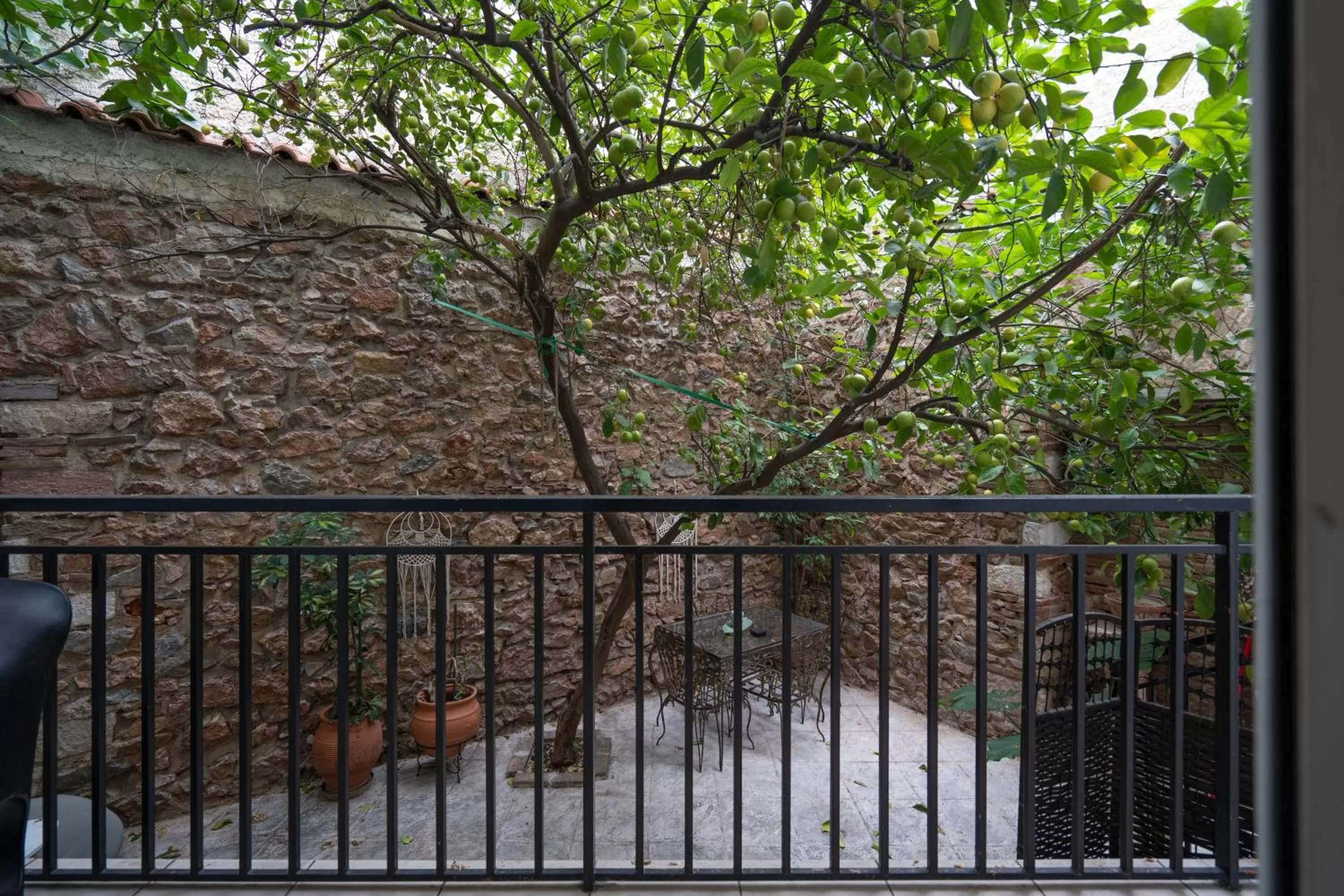 Balcony/Terrace in Lamda Vintage Appartment
