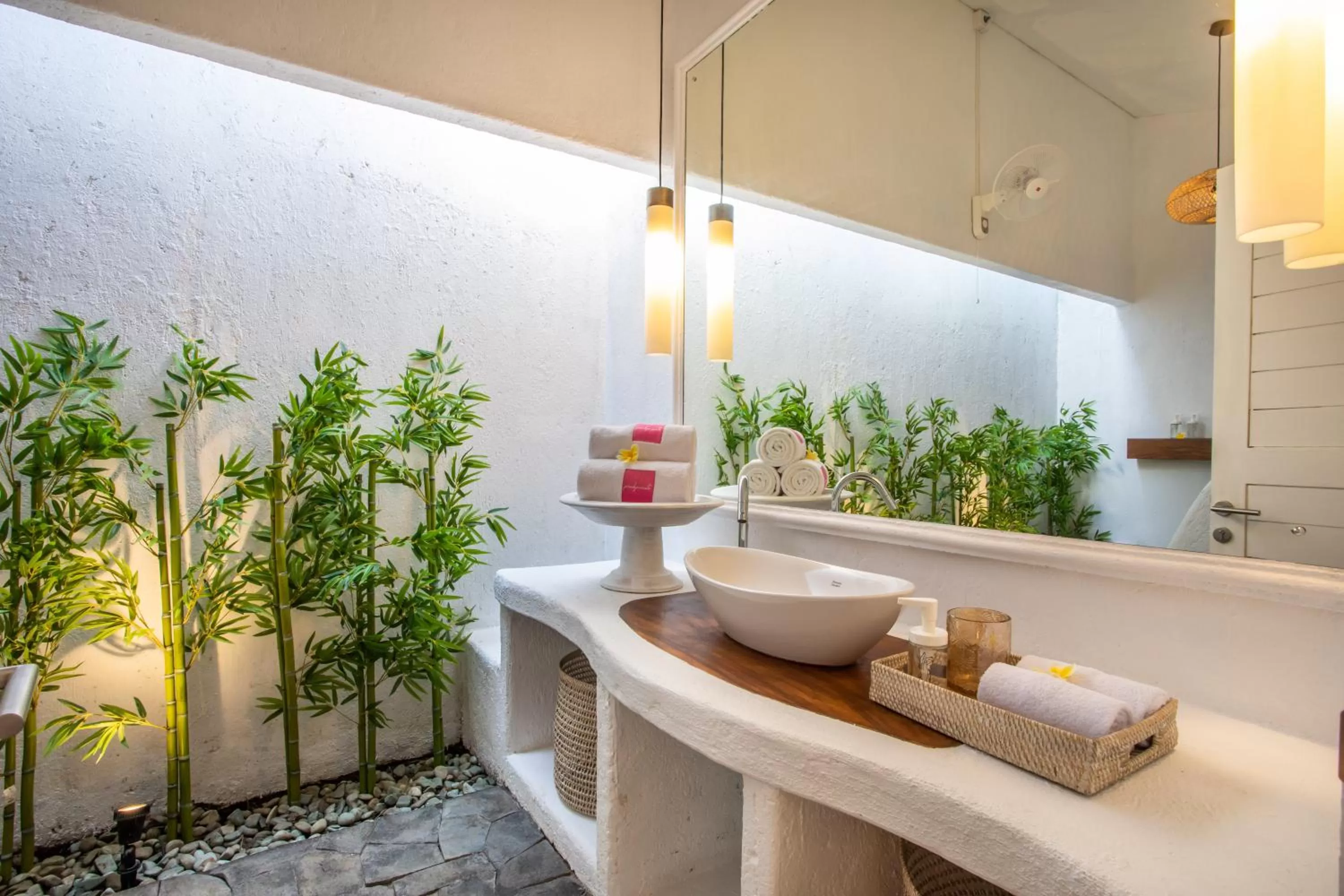 Bathroom in PinkPrivate Sanur - for Cool Adults Only