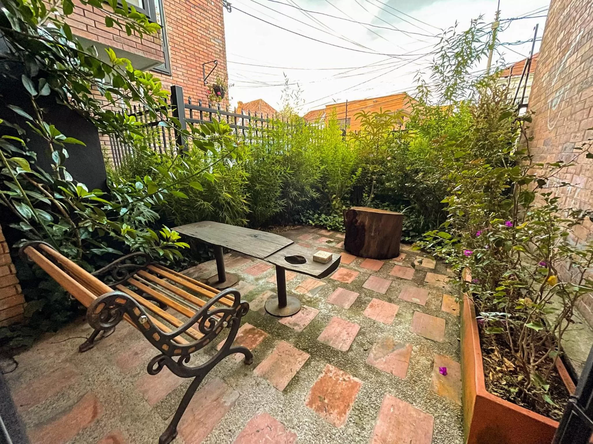 Patio in Lucitania Hotel Boutique