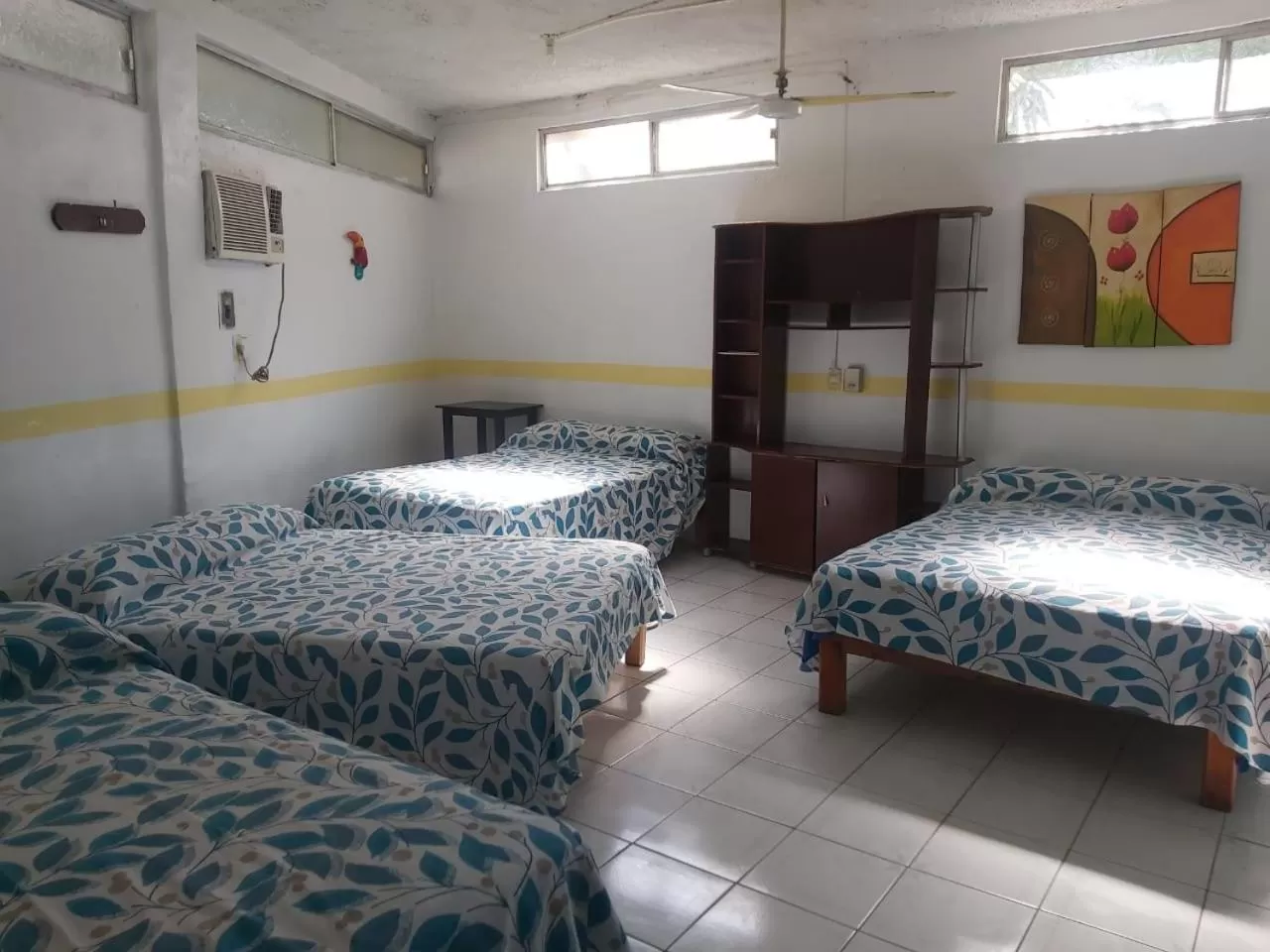 Bed in Hotel Ayalamar Manzanillo