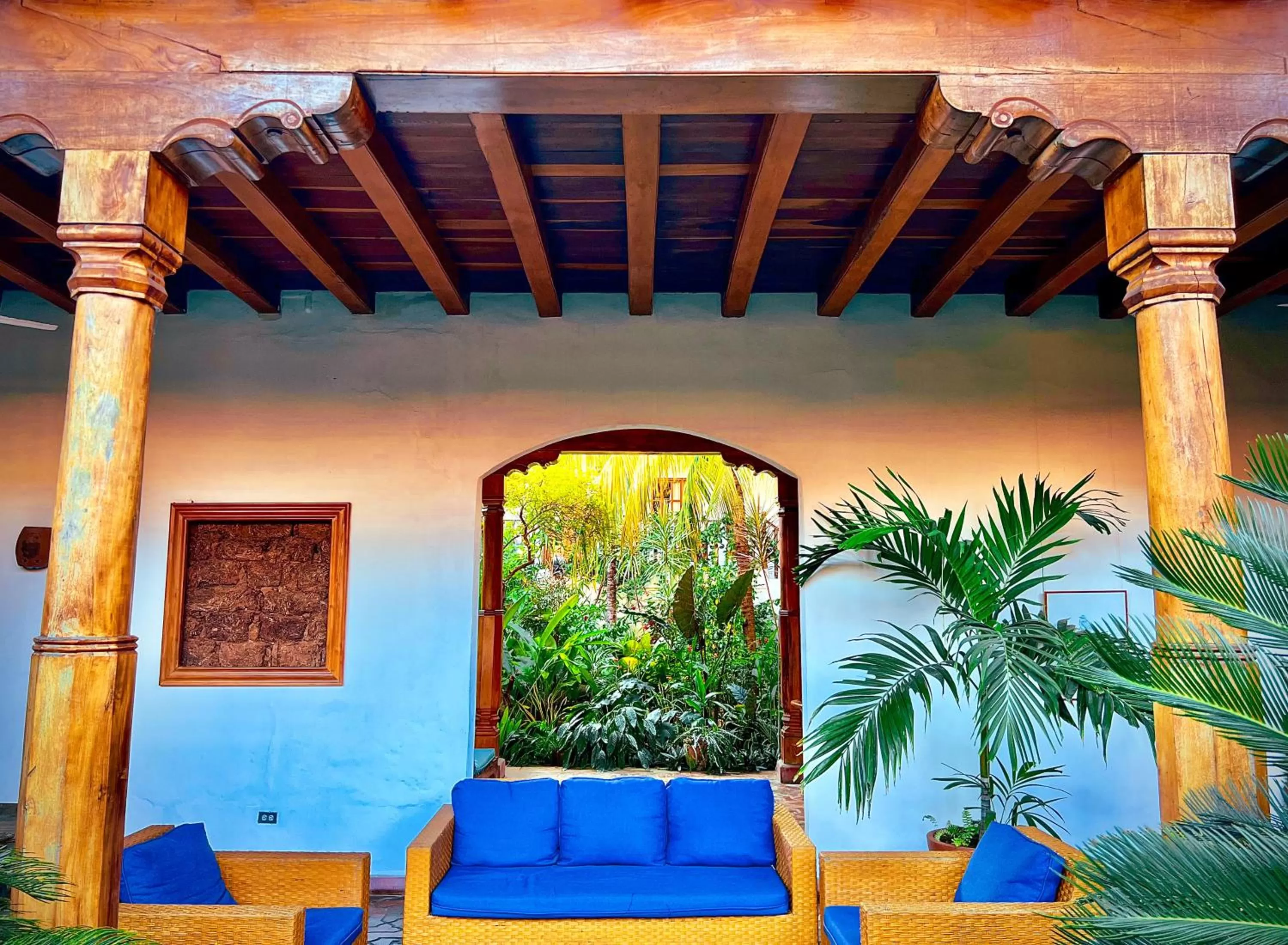 Living room in Miss Margrits