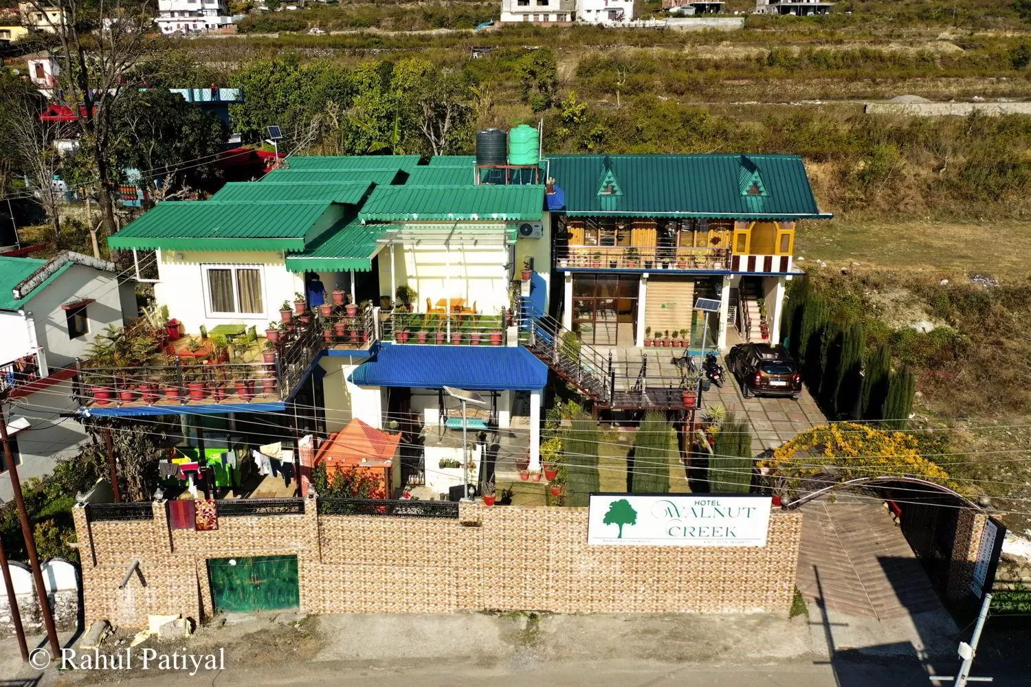 Bird's eye view in The Walnut Creek
