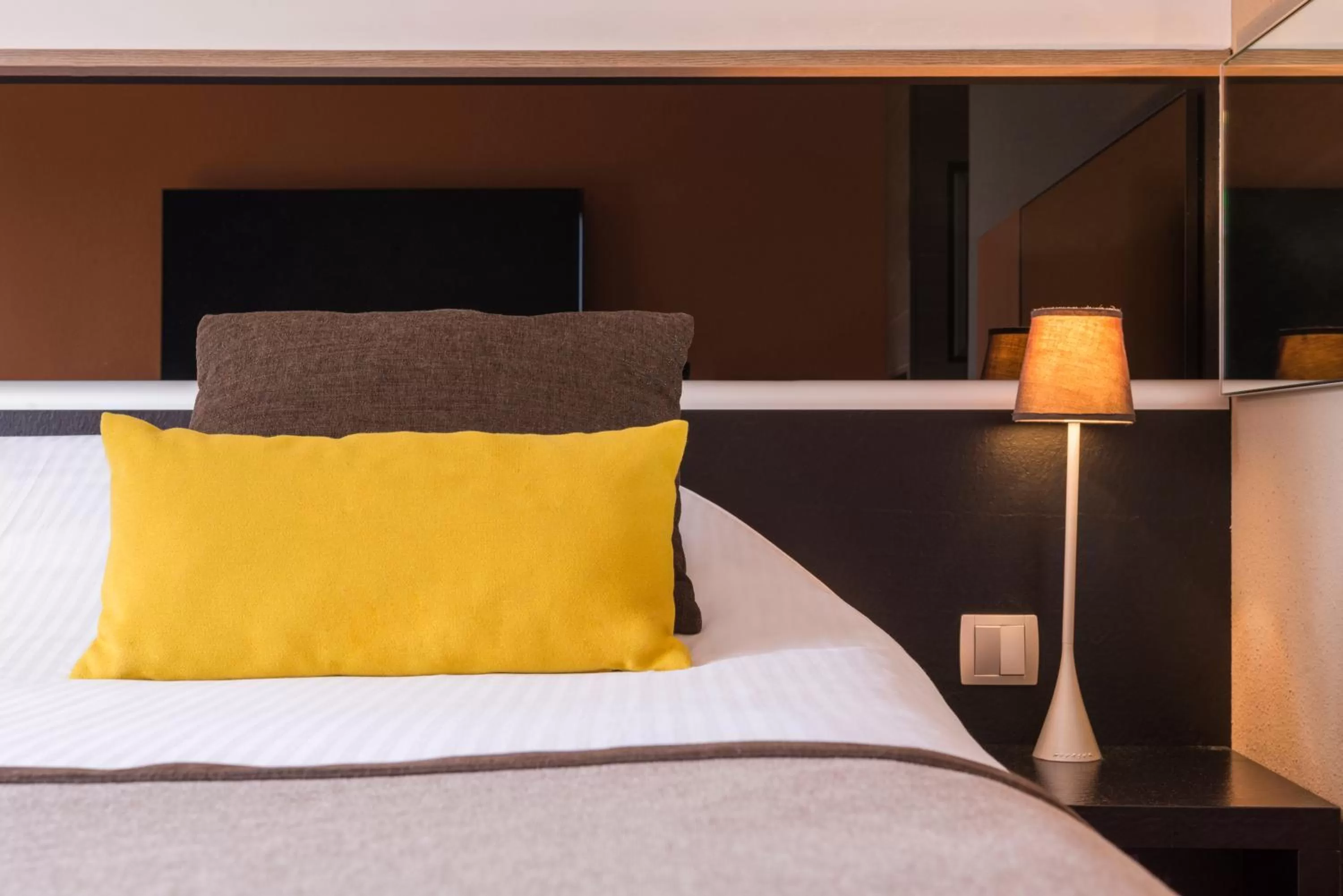 Bed in Hôtel Diana Restaurant & Spa by HappyCulture