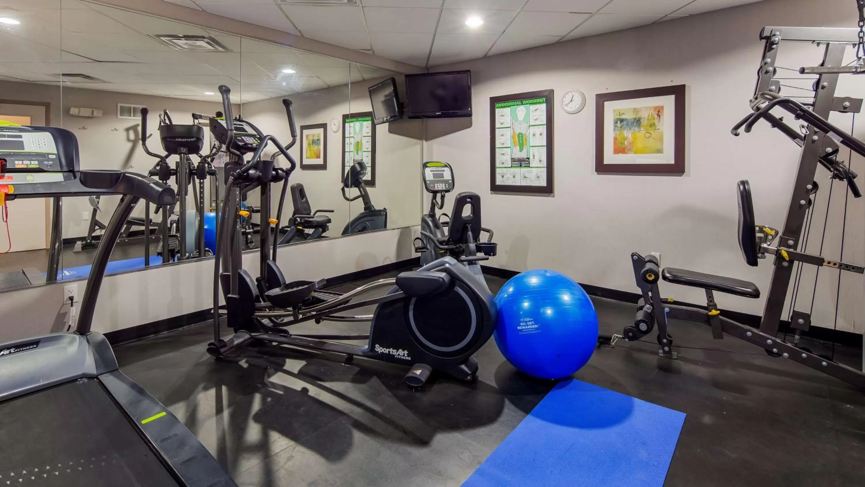 Fitness centre/facilities in Best Western Plus Bowmanville
