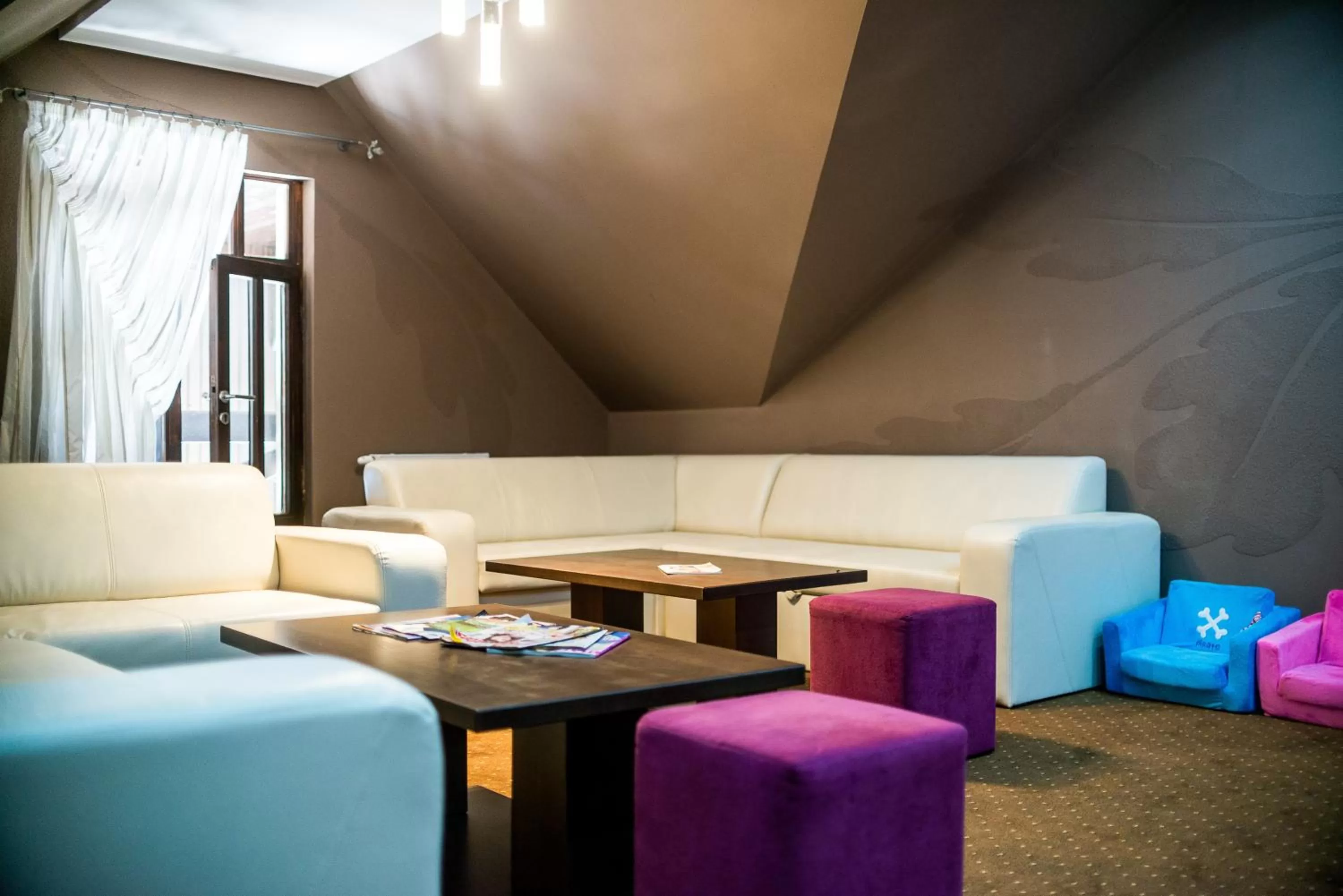 Communal lounge/ TV room in Hotel Fürdőház