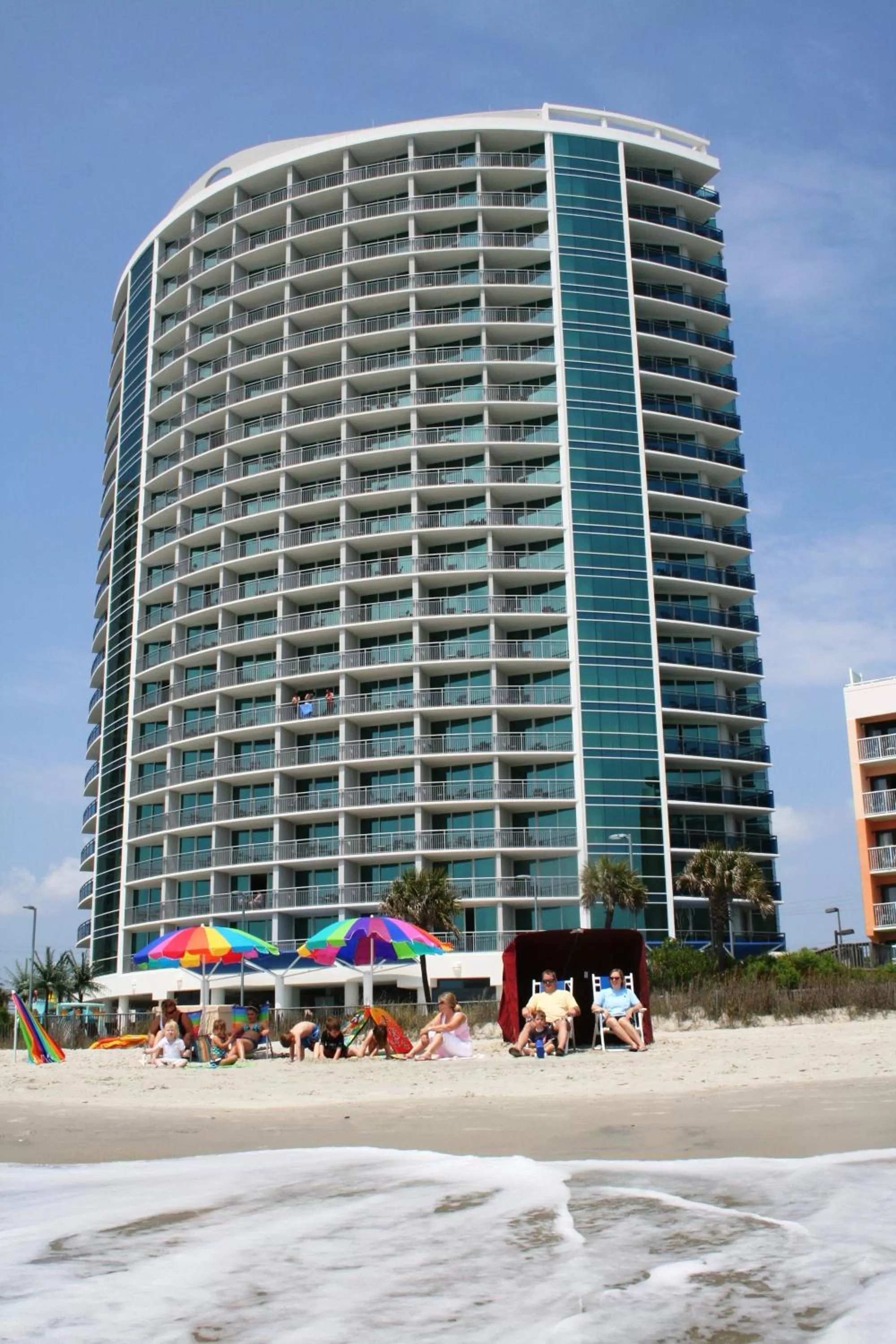 Property building in Oceans One Resort