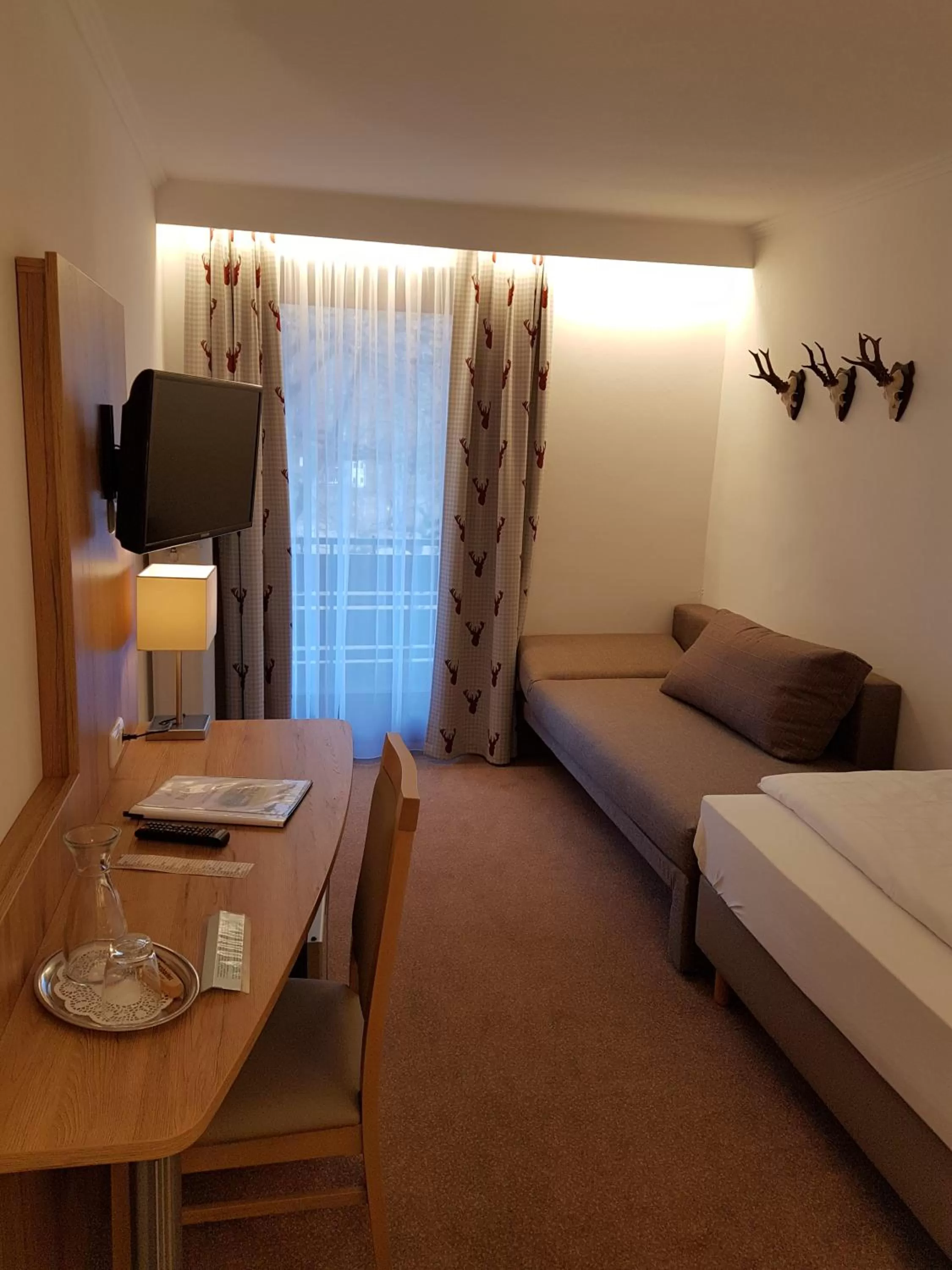 View (from property/room), Bed in Hotel Ruchti - Zeit für mich