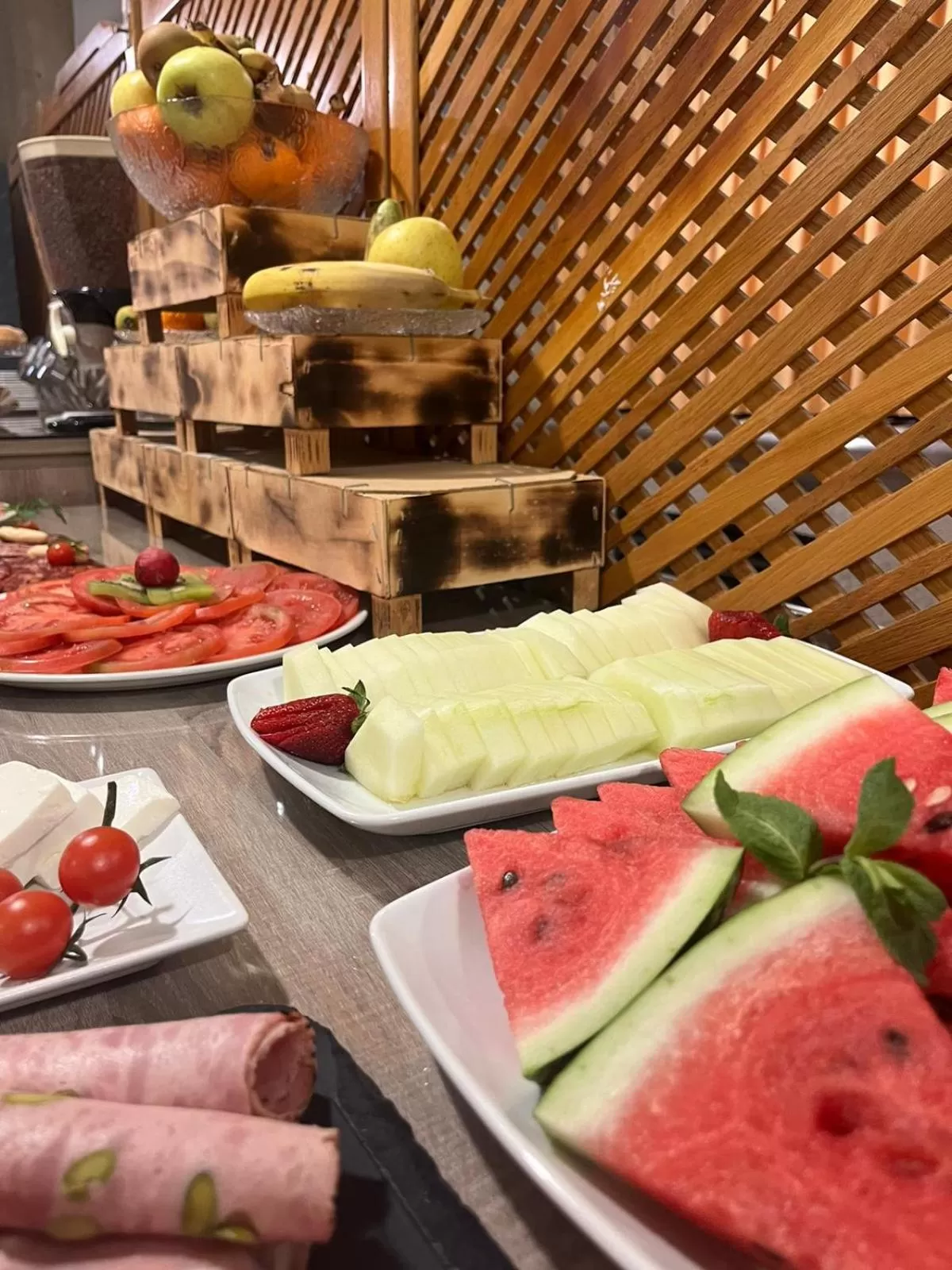 Breakfast in Hotel Helmántico