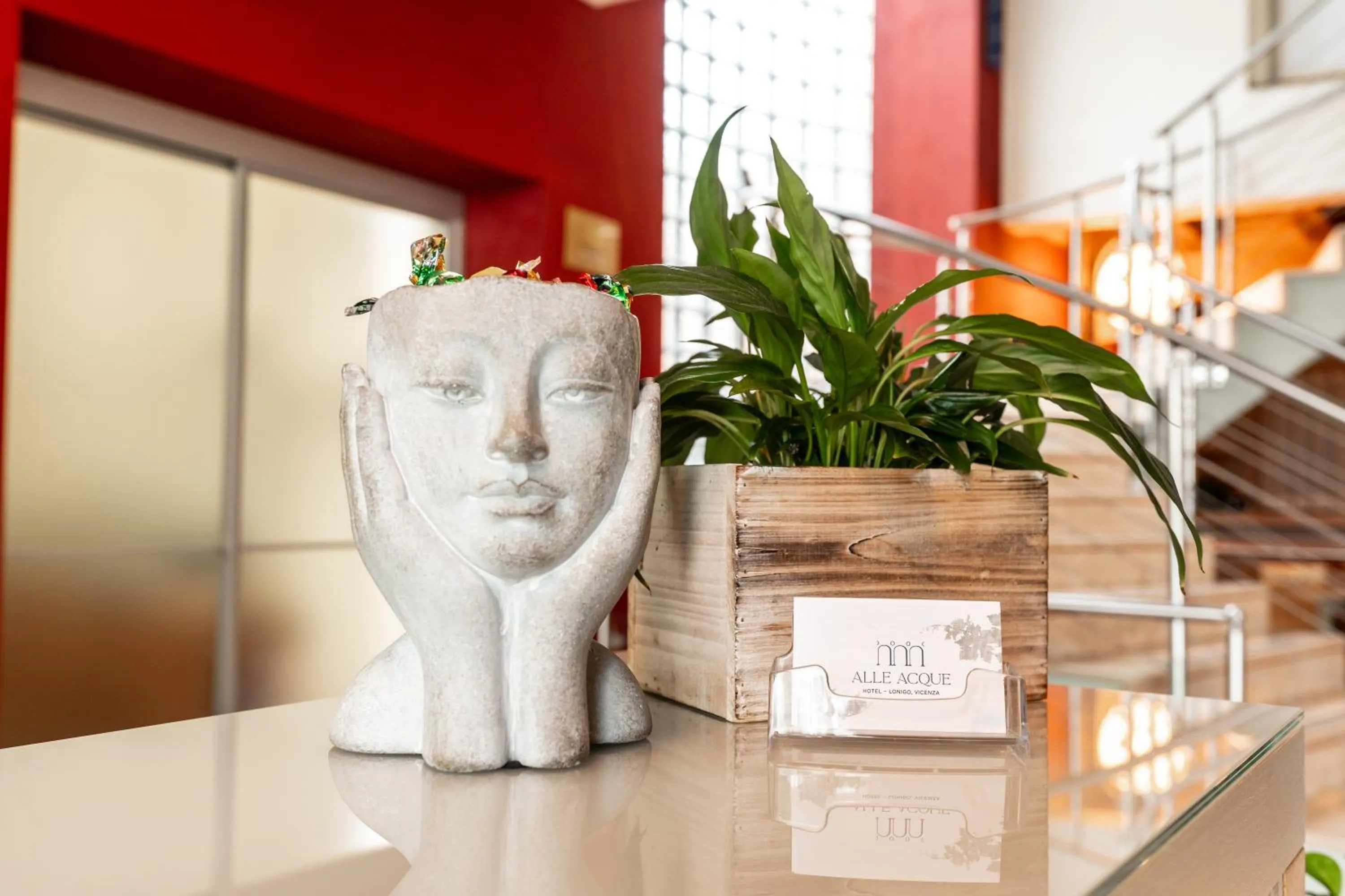 Lobby or reception in Hotel Alle Acque