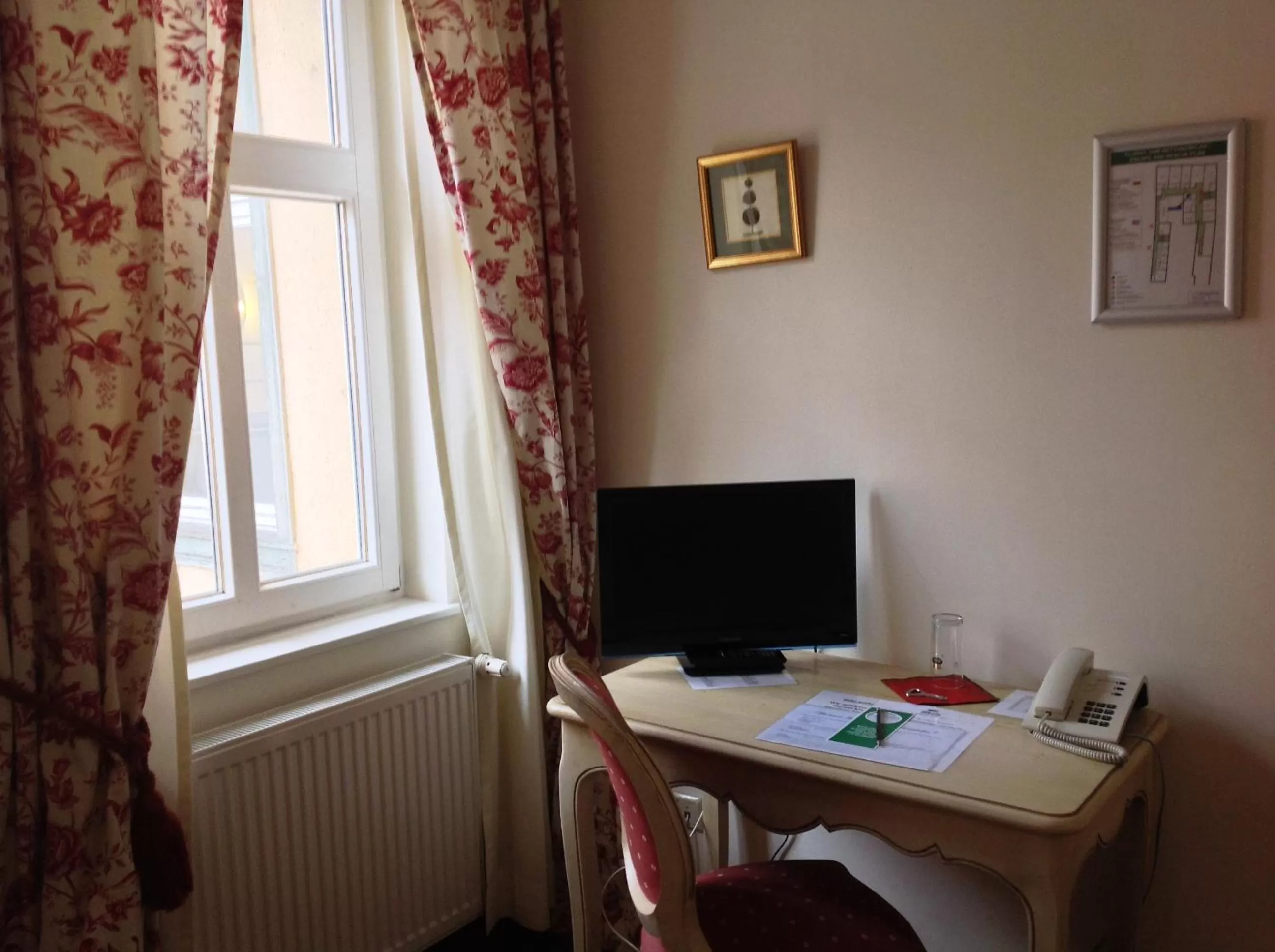 Decorative detail in Hotel Adler