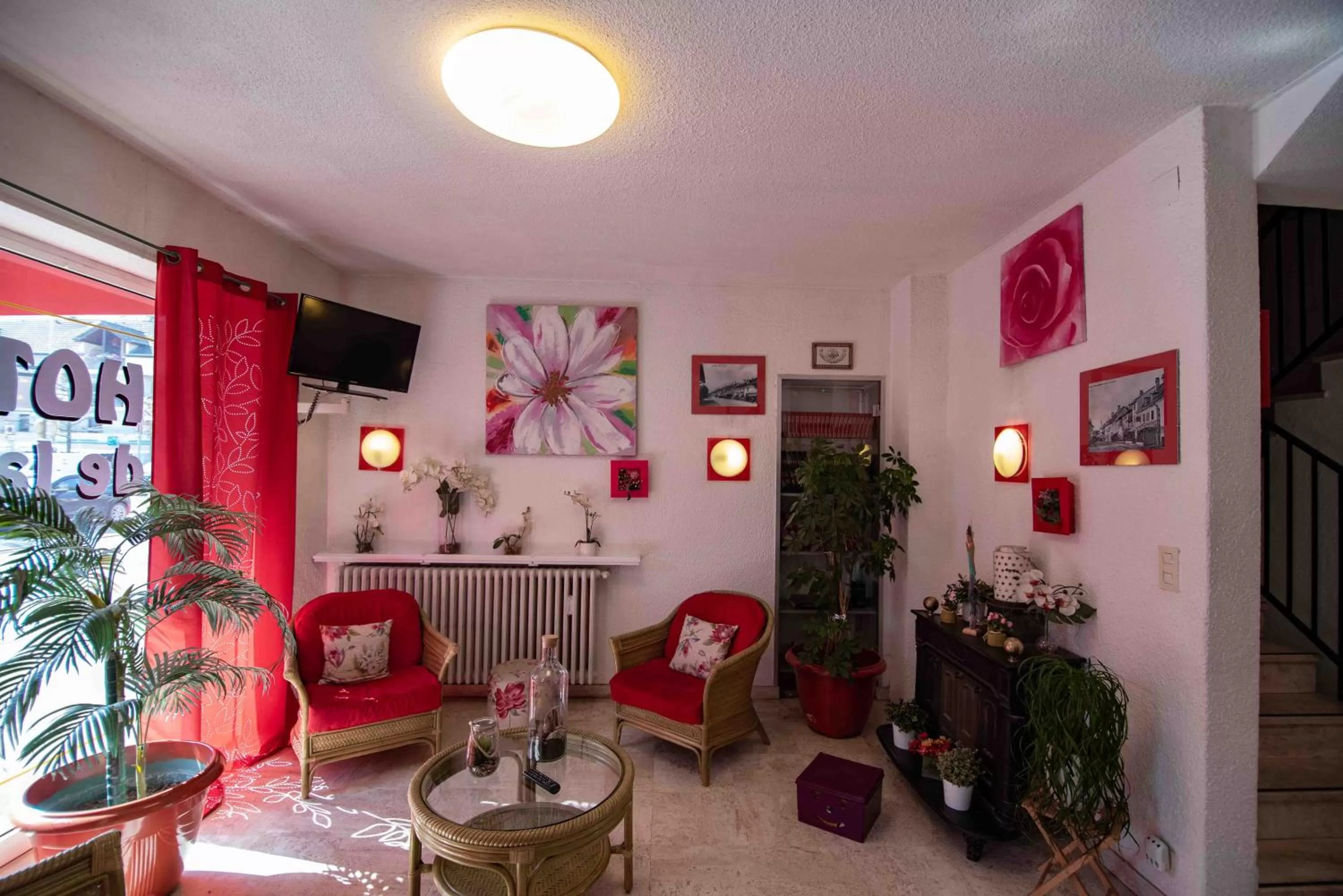 Lobby or reception in Hôtel de La Poste