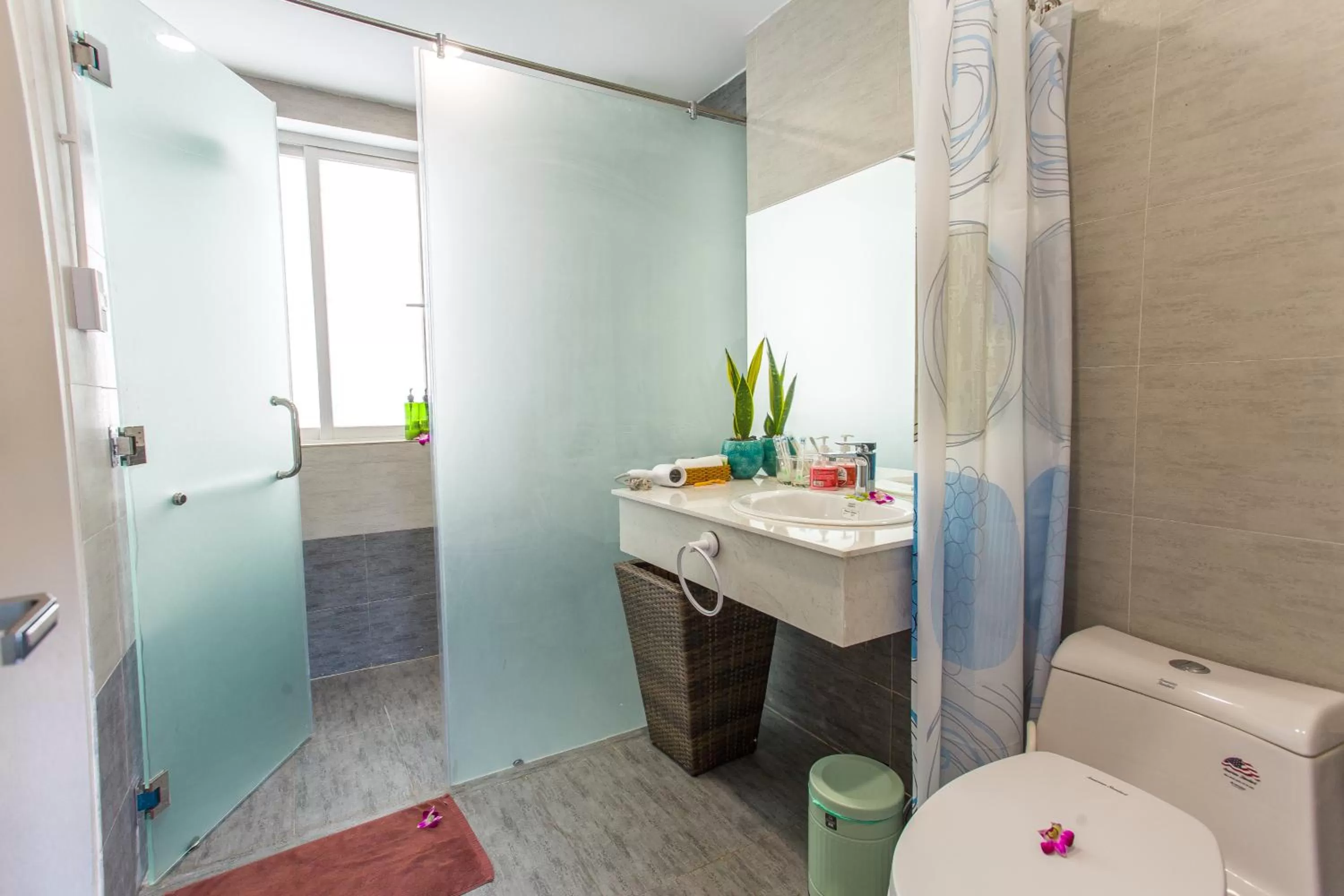 Bathroom in Peach House