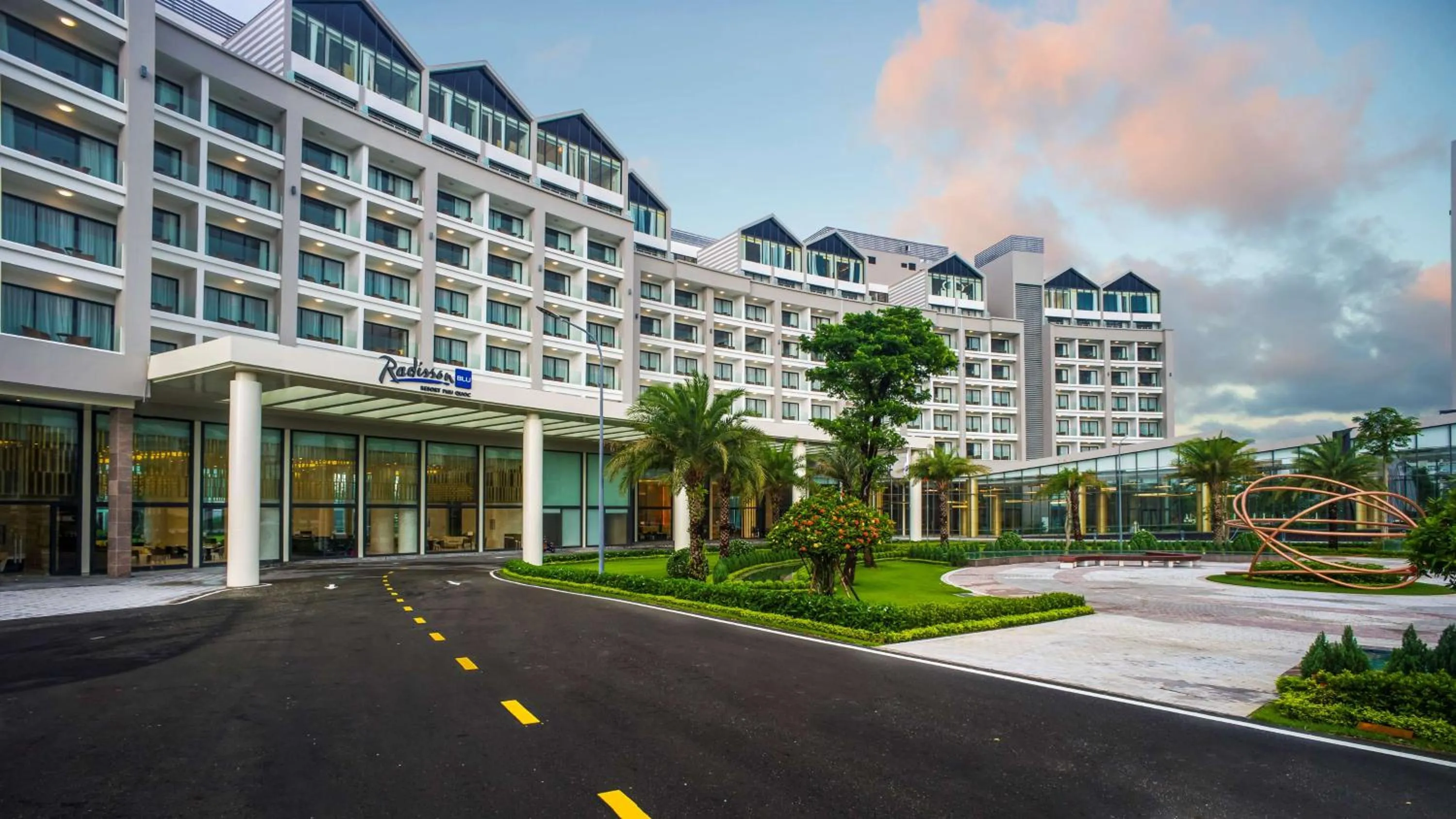 Property building in Radisson Blu Resort Phu Quoc