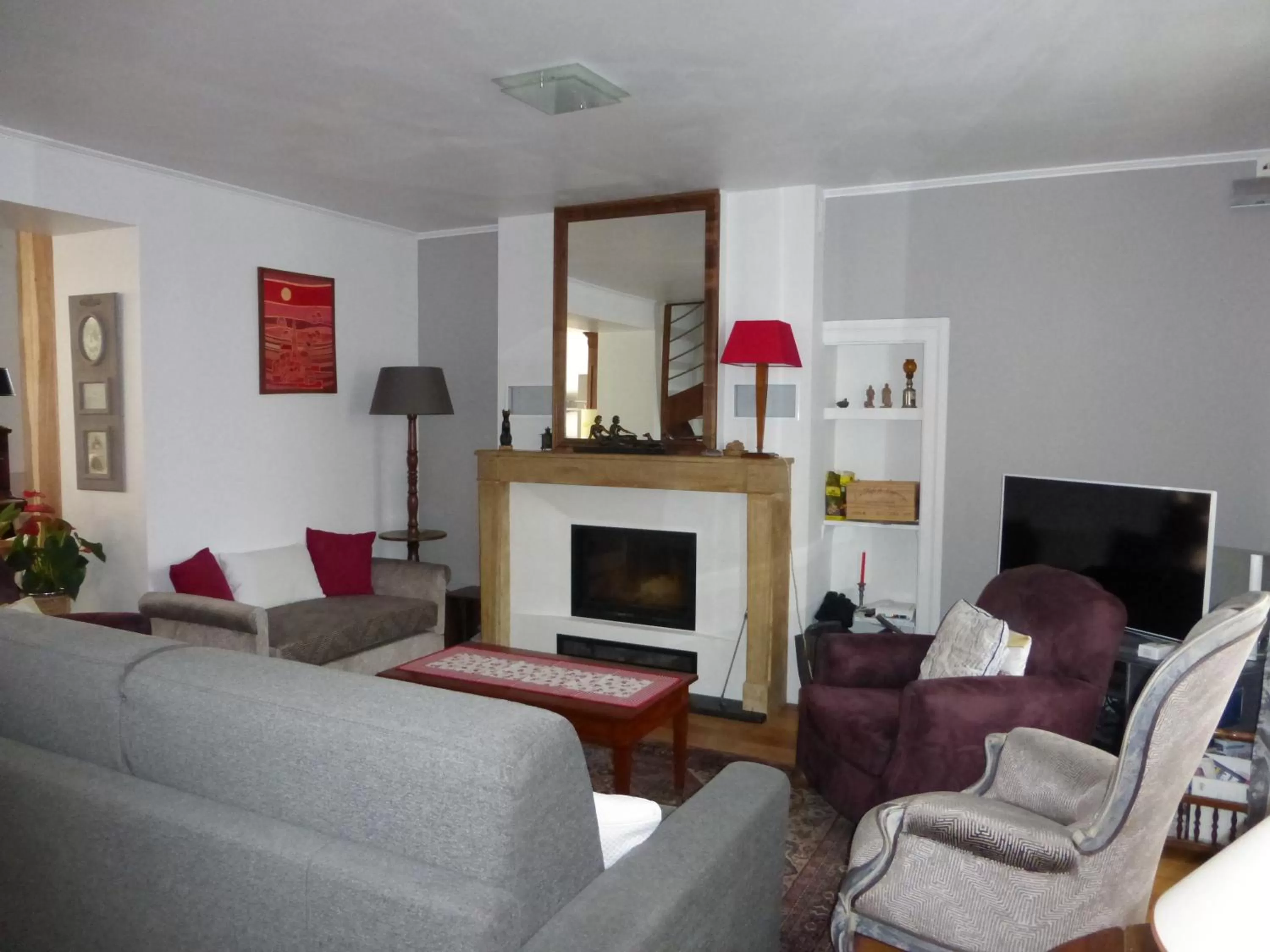 Lobby or reception in Chambres de Condate