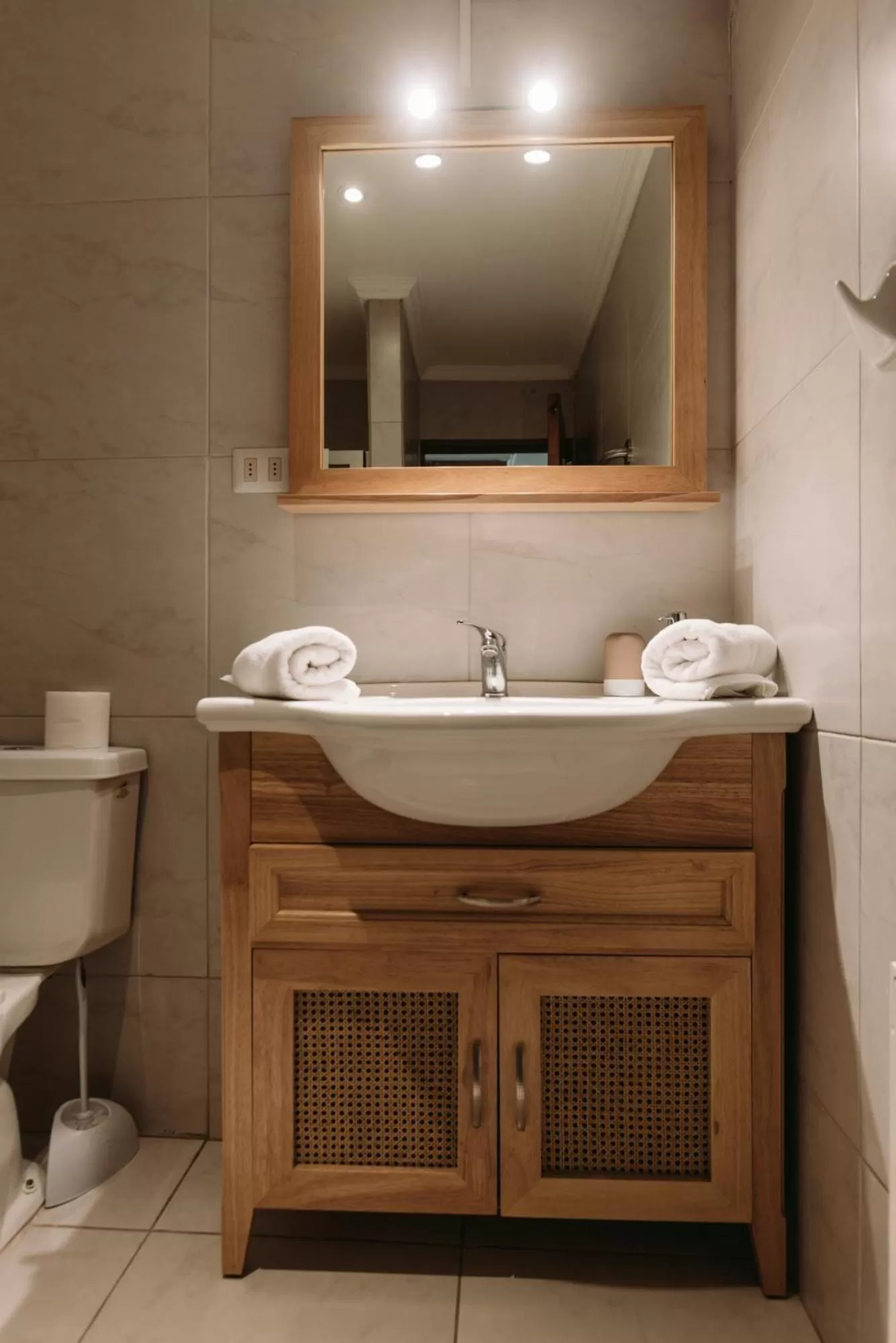 Bathroom in Hotel Posada del Río - Parque Metreñehue