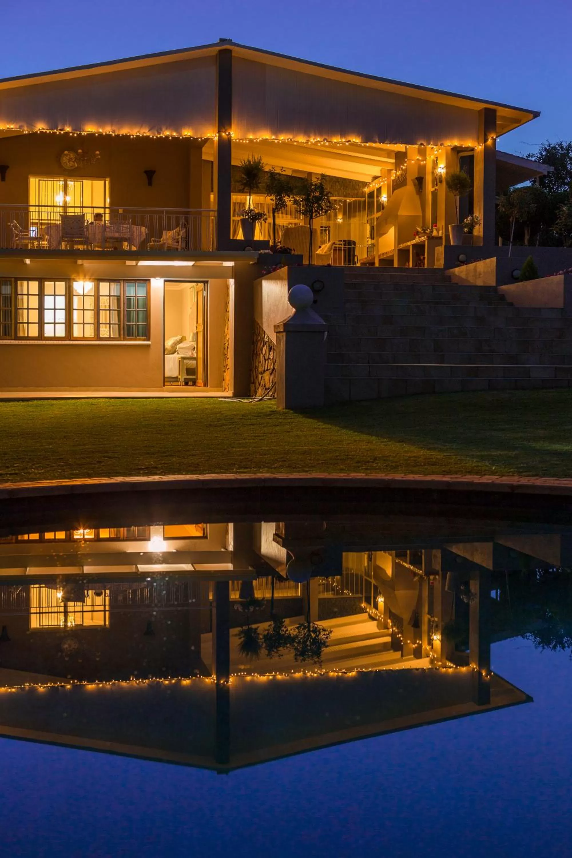 Patio, Property Building in La Vida Luka - Luxury Guesthouse