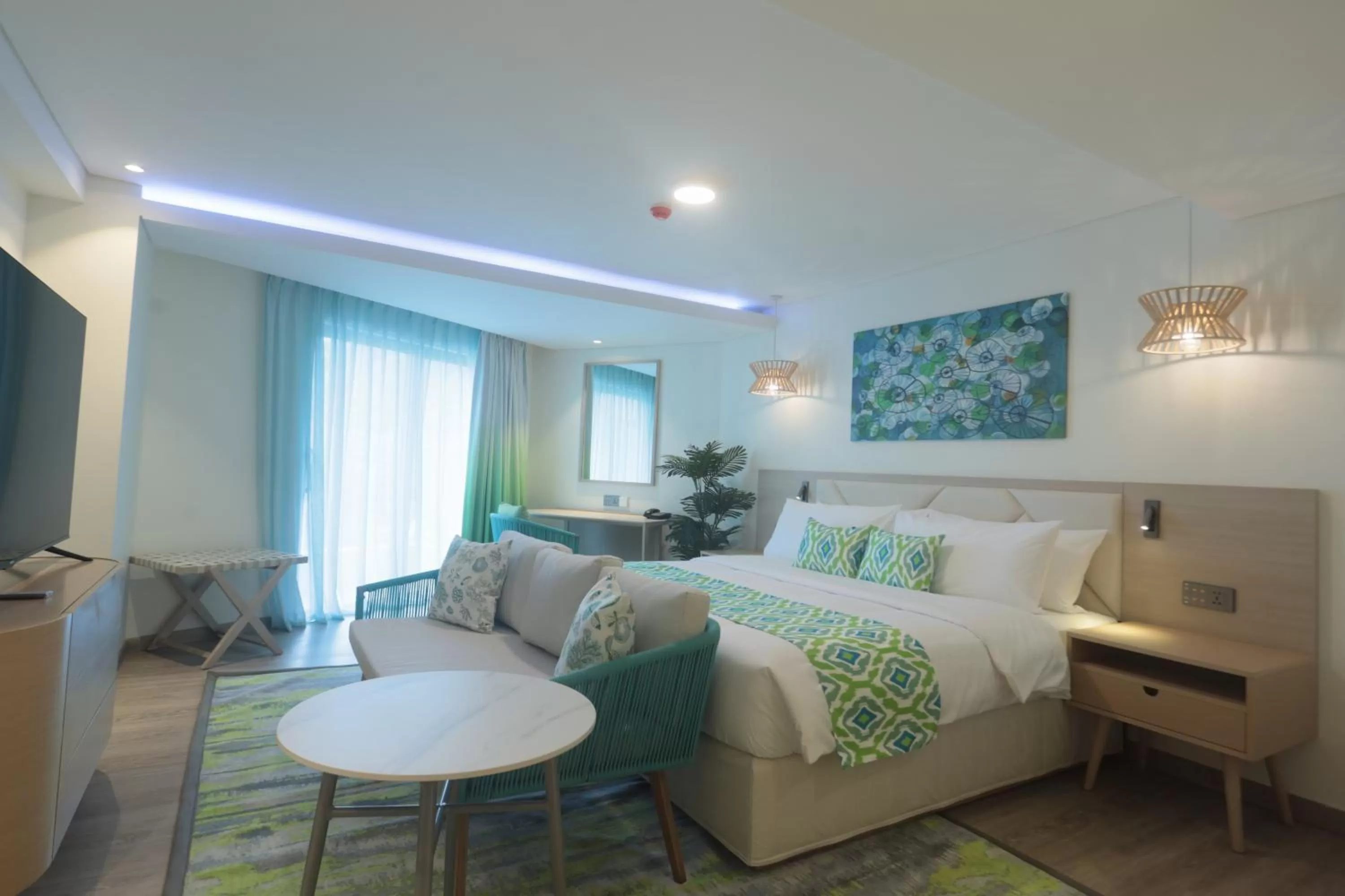 Bed in Lime Resort El Nido