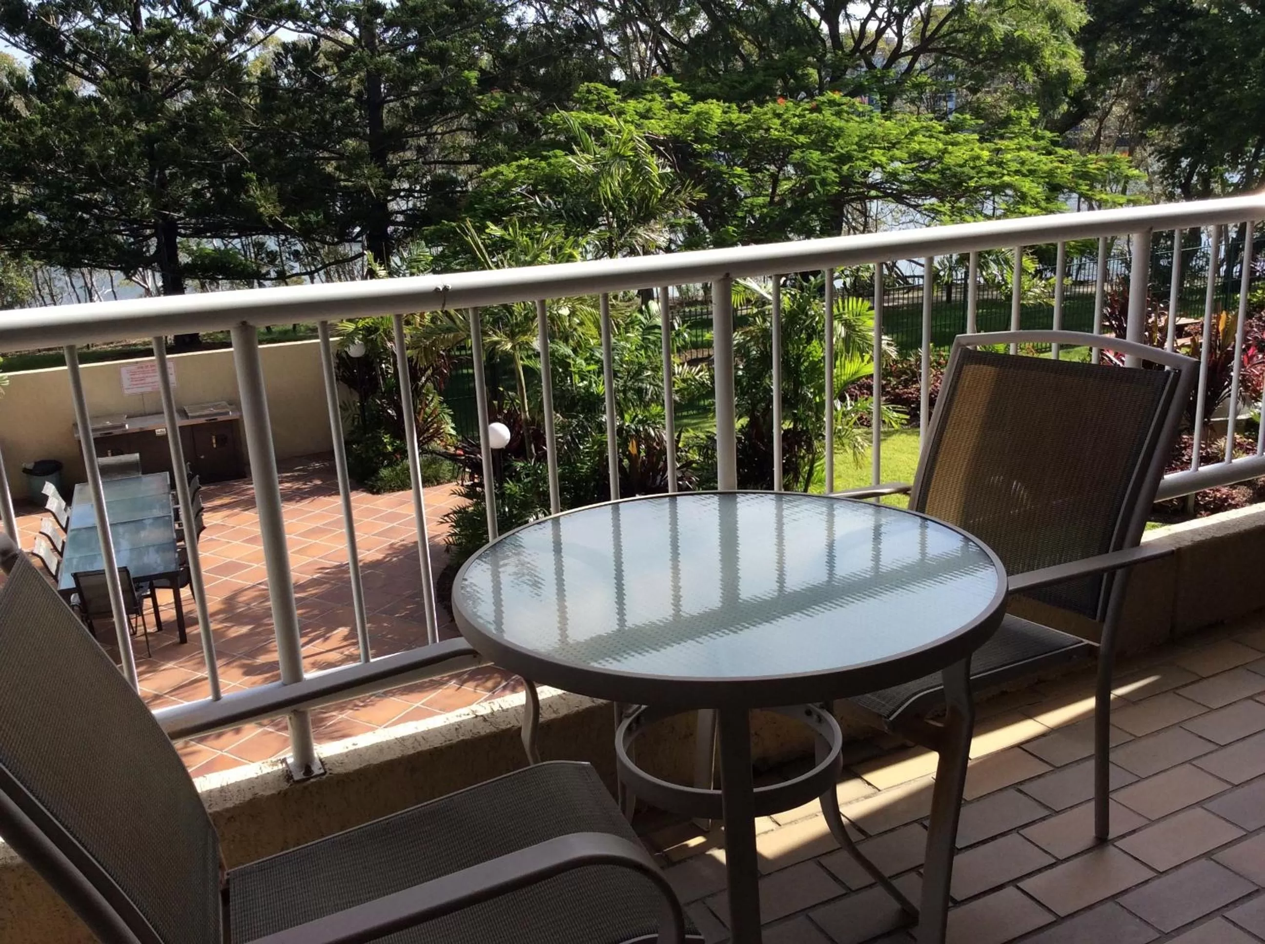 Patio in Kirribilli Apartments