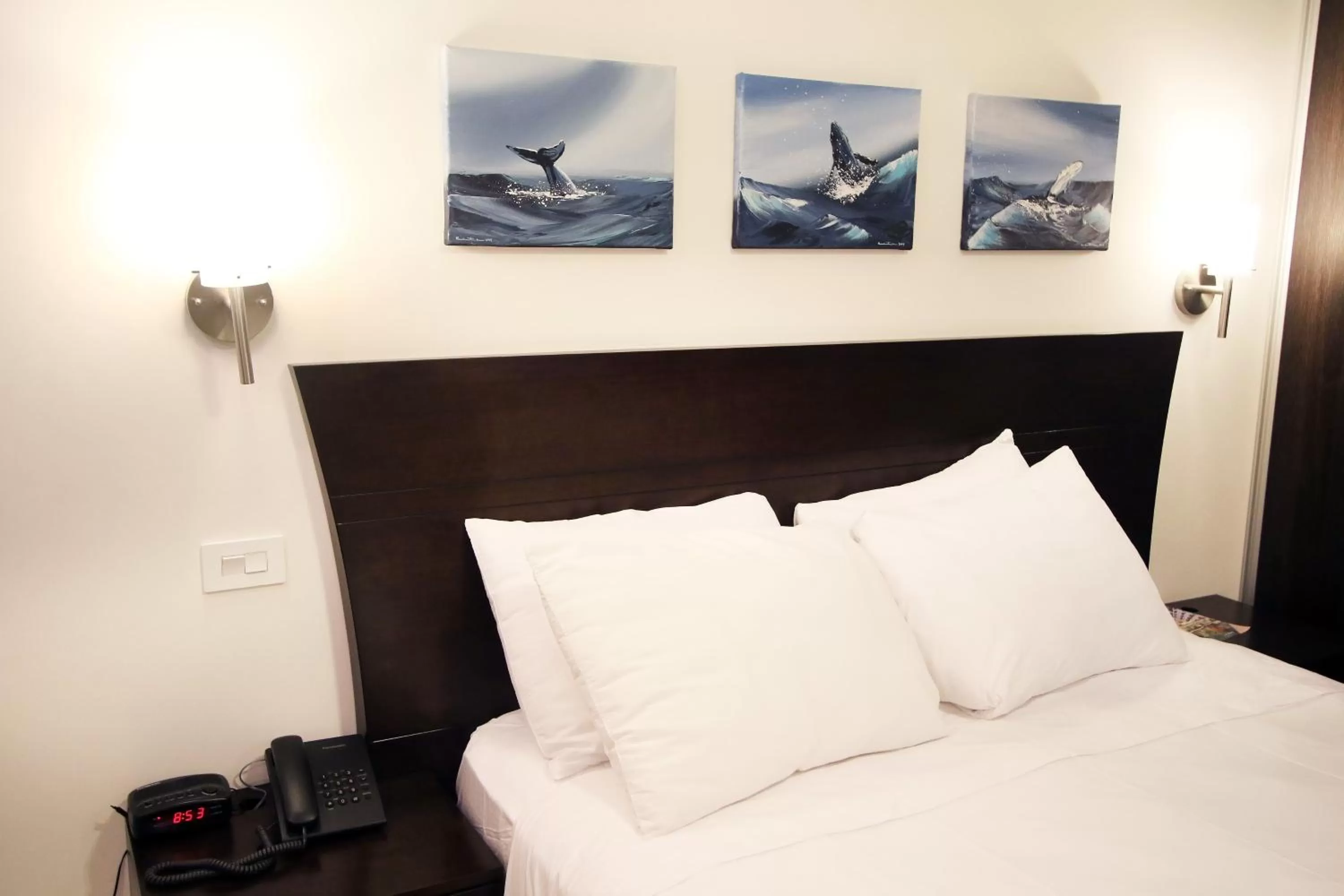 Bedroom, Bed in Oceano Boutique Hotel & Bistró