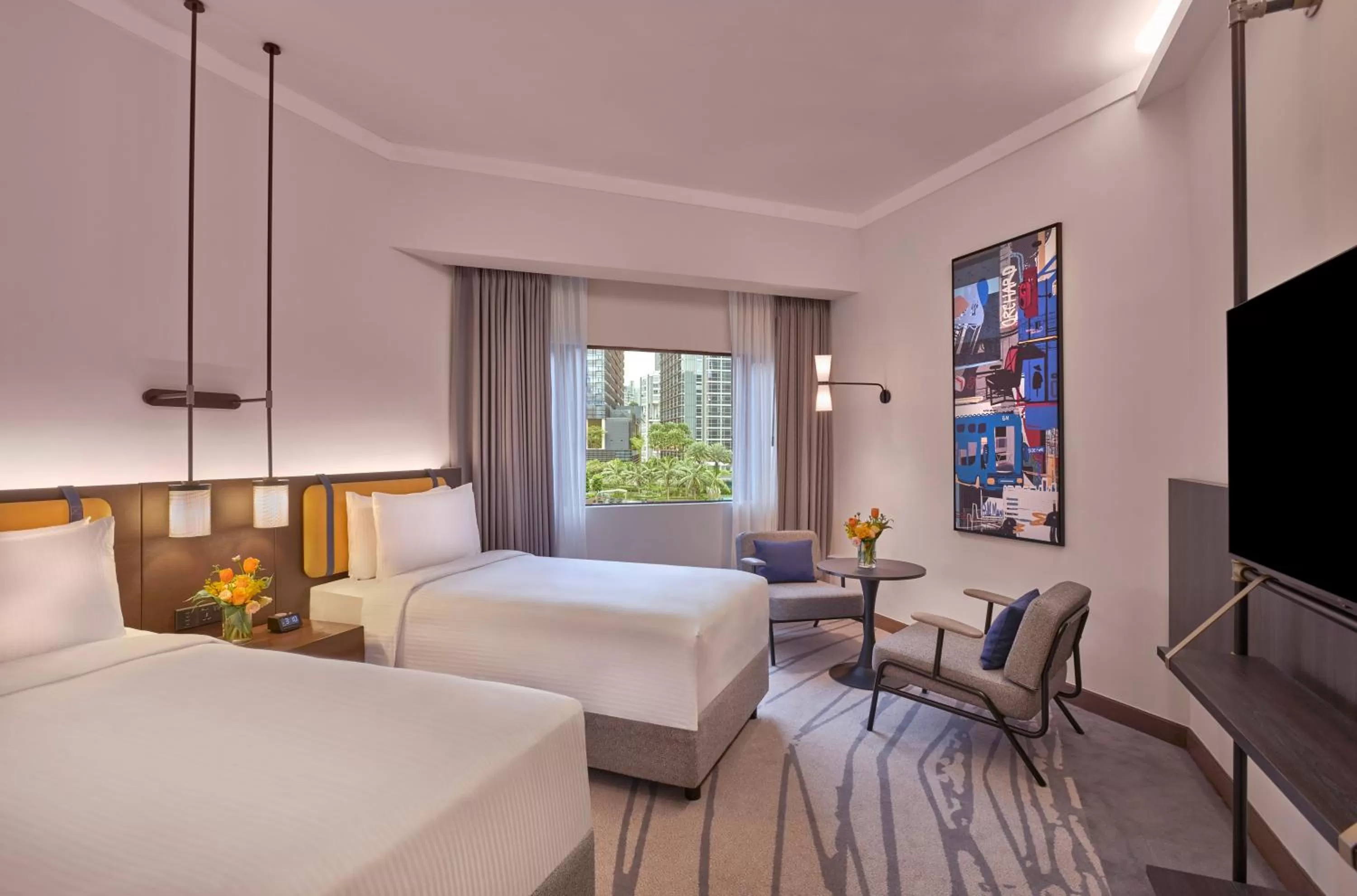 Bedroom, Bed in Pullman Singapore Orchard