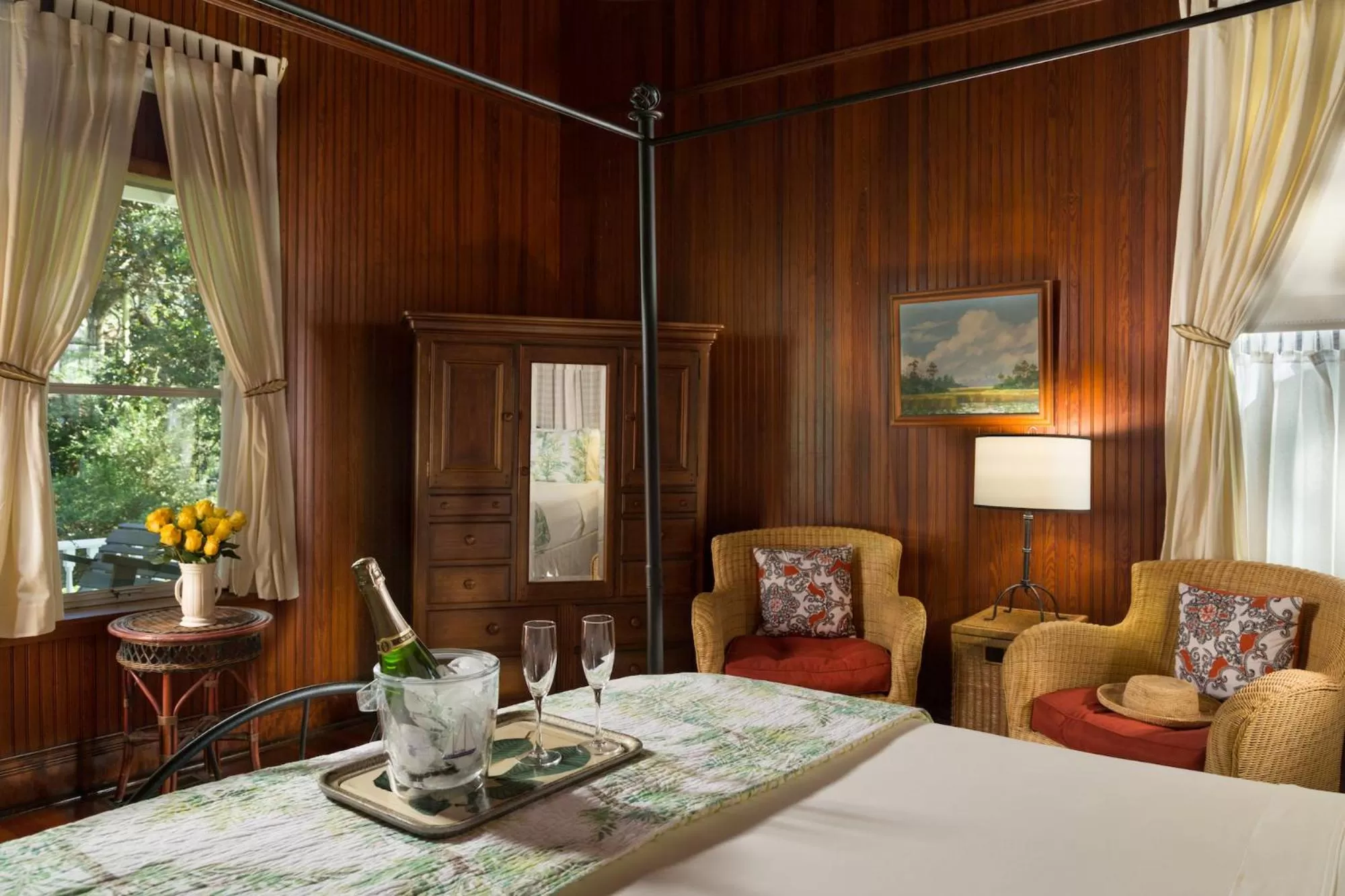 Bedroom in Magnolia Springs Bed and Breakfast