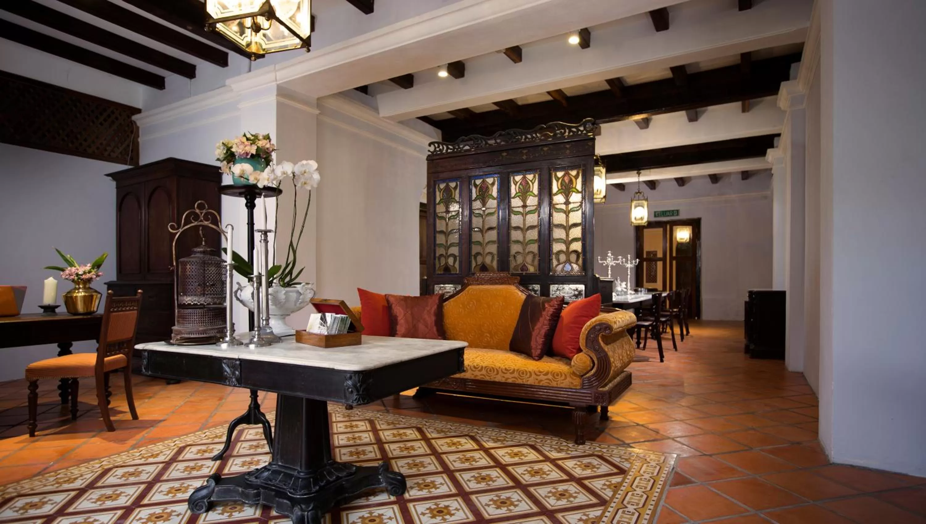 Lobby or reception in Jawi Peranakan Mansion