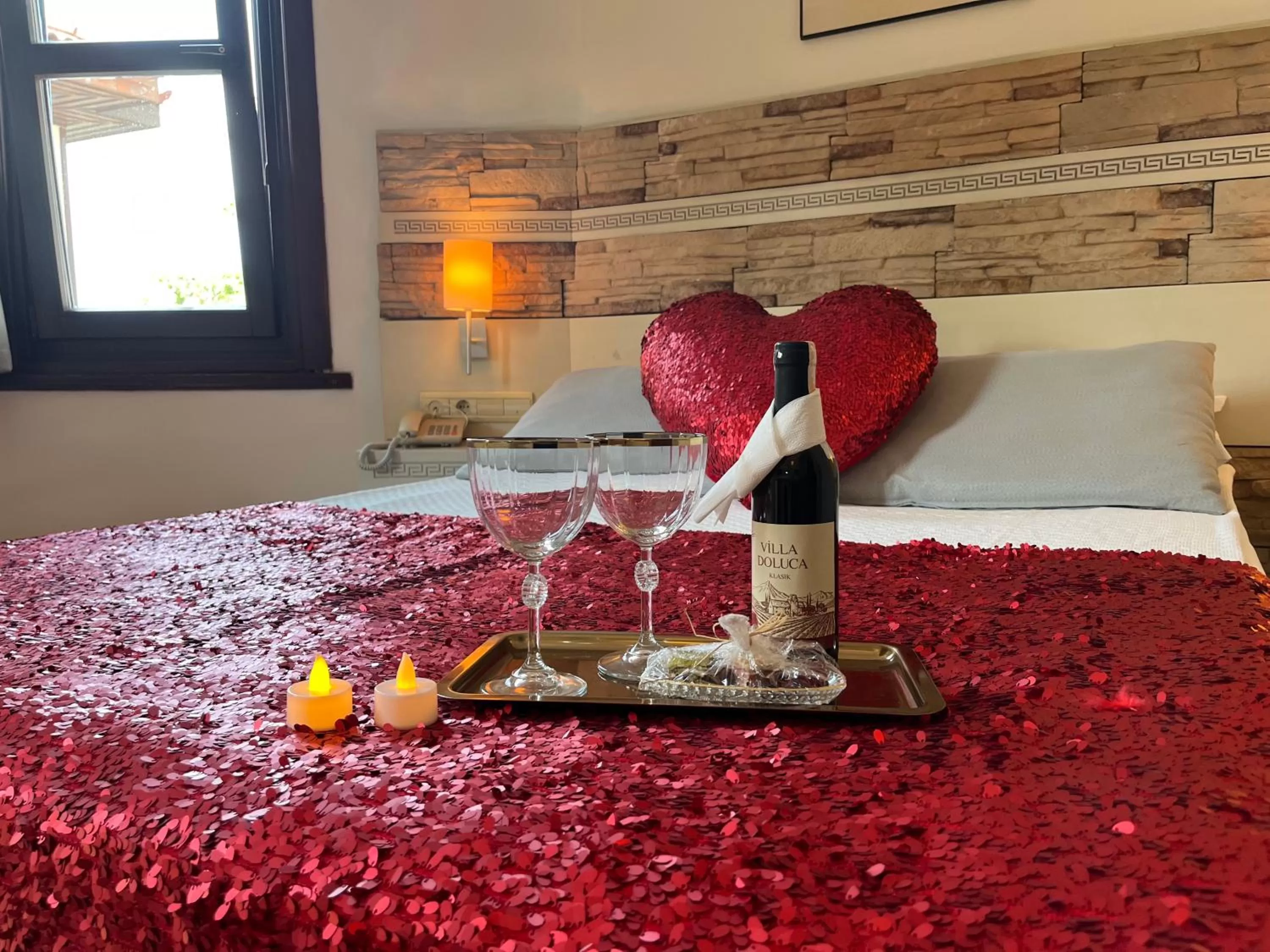 Bed in Aspen Hotel Kaleiçi