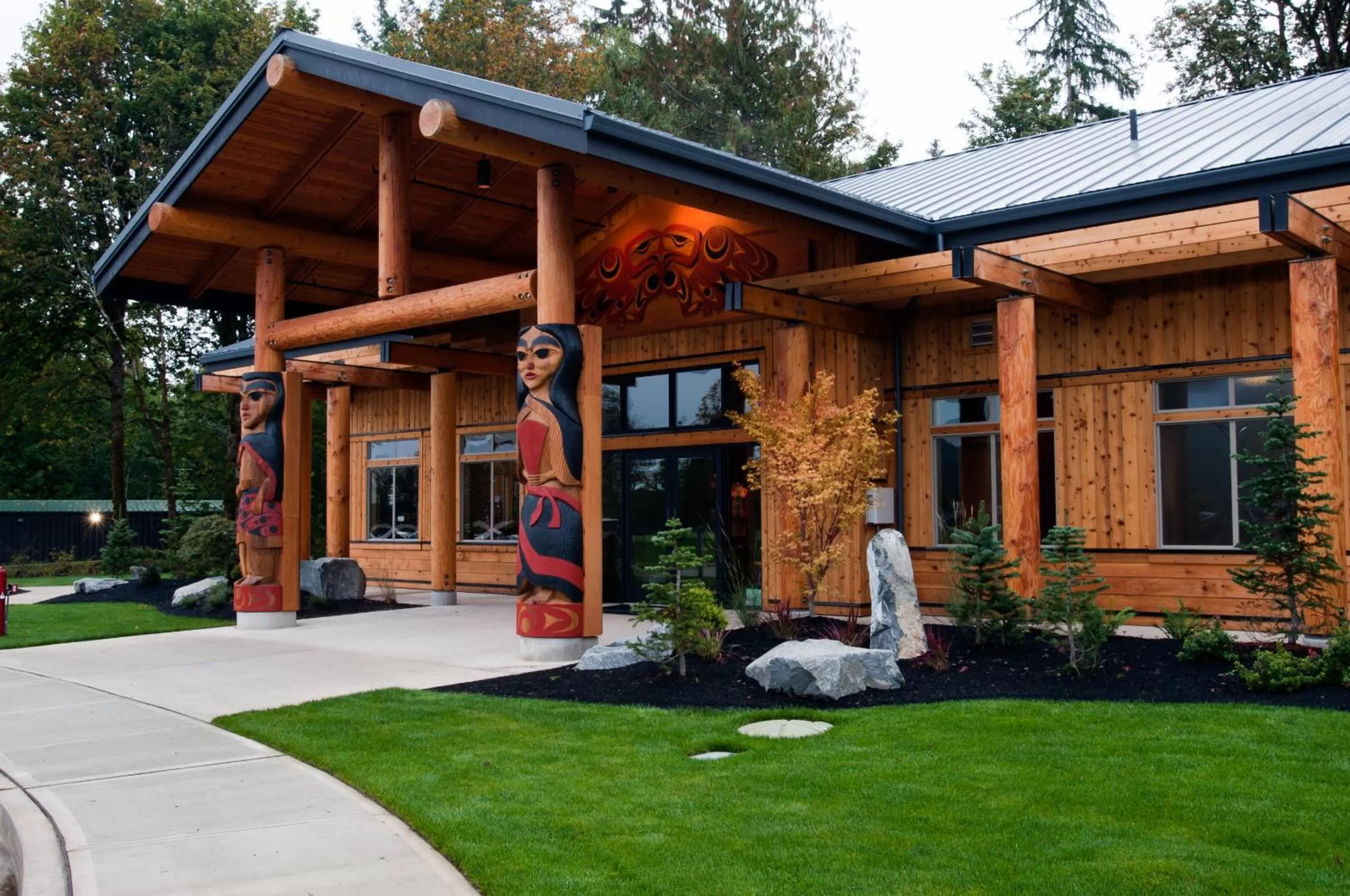 Facade/entrance in Little Creek Casino Resort