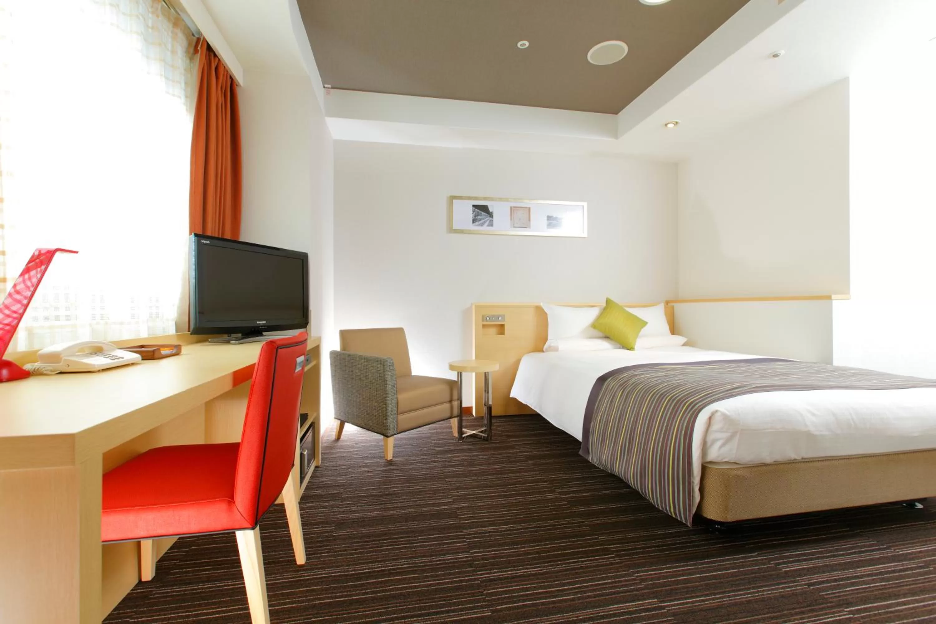 Spring, Bed in HOTEL MYSTAYS Utsunomiya