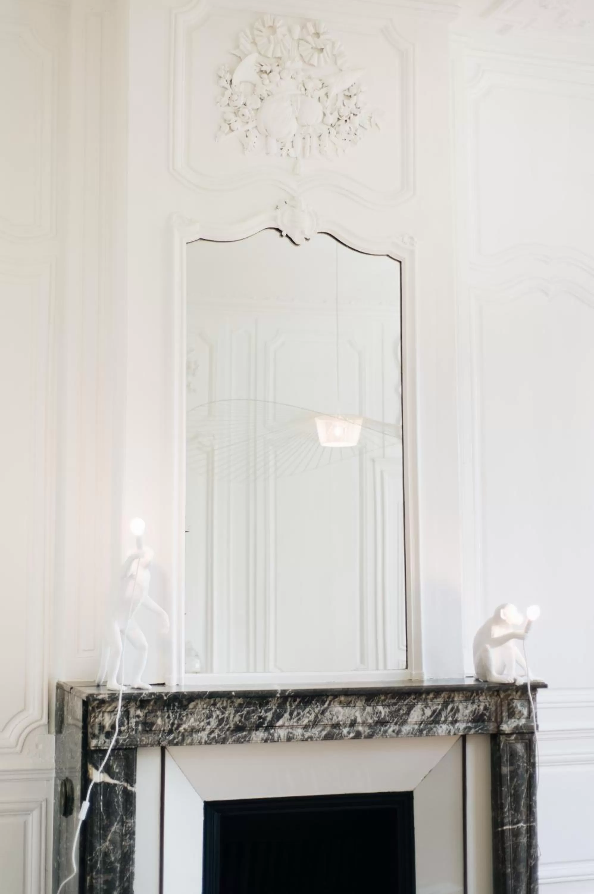 Decorative detail, Bathroom in Hotel de Fouquet - Chambres d'hôtes