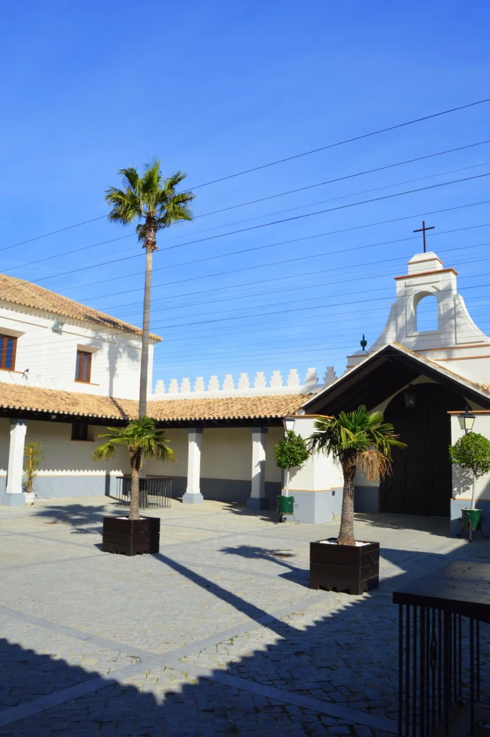 Patio in Hacienda Montija Hotel